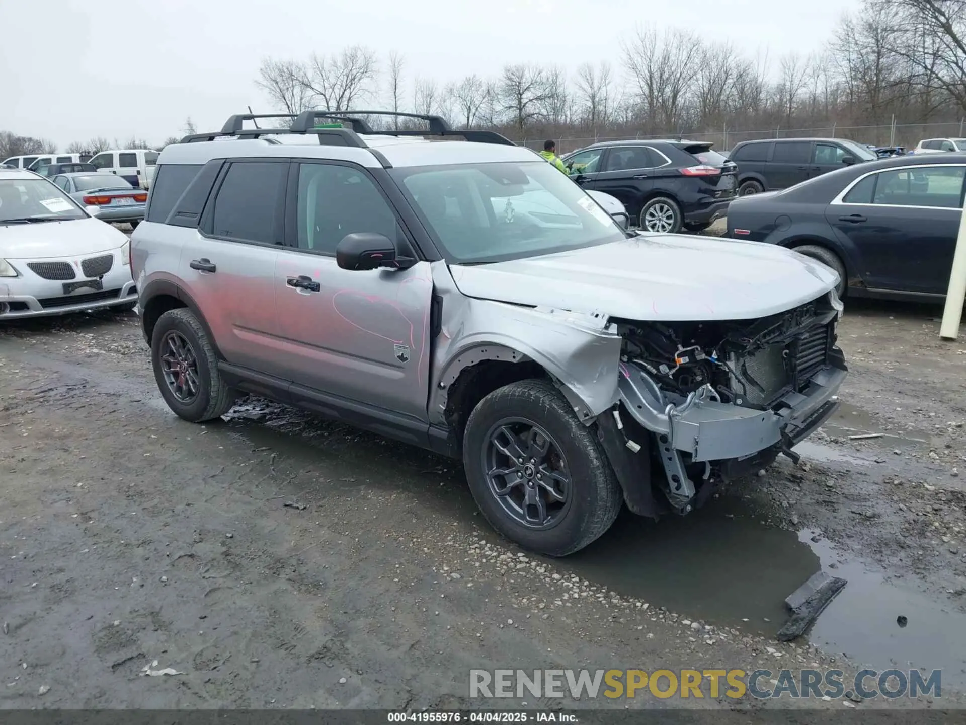 1 Photograph of a damaged car 3FMCR9B62MRA45208 FORD BRONCO SPORT 2021