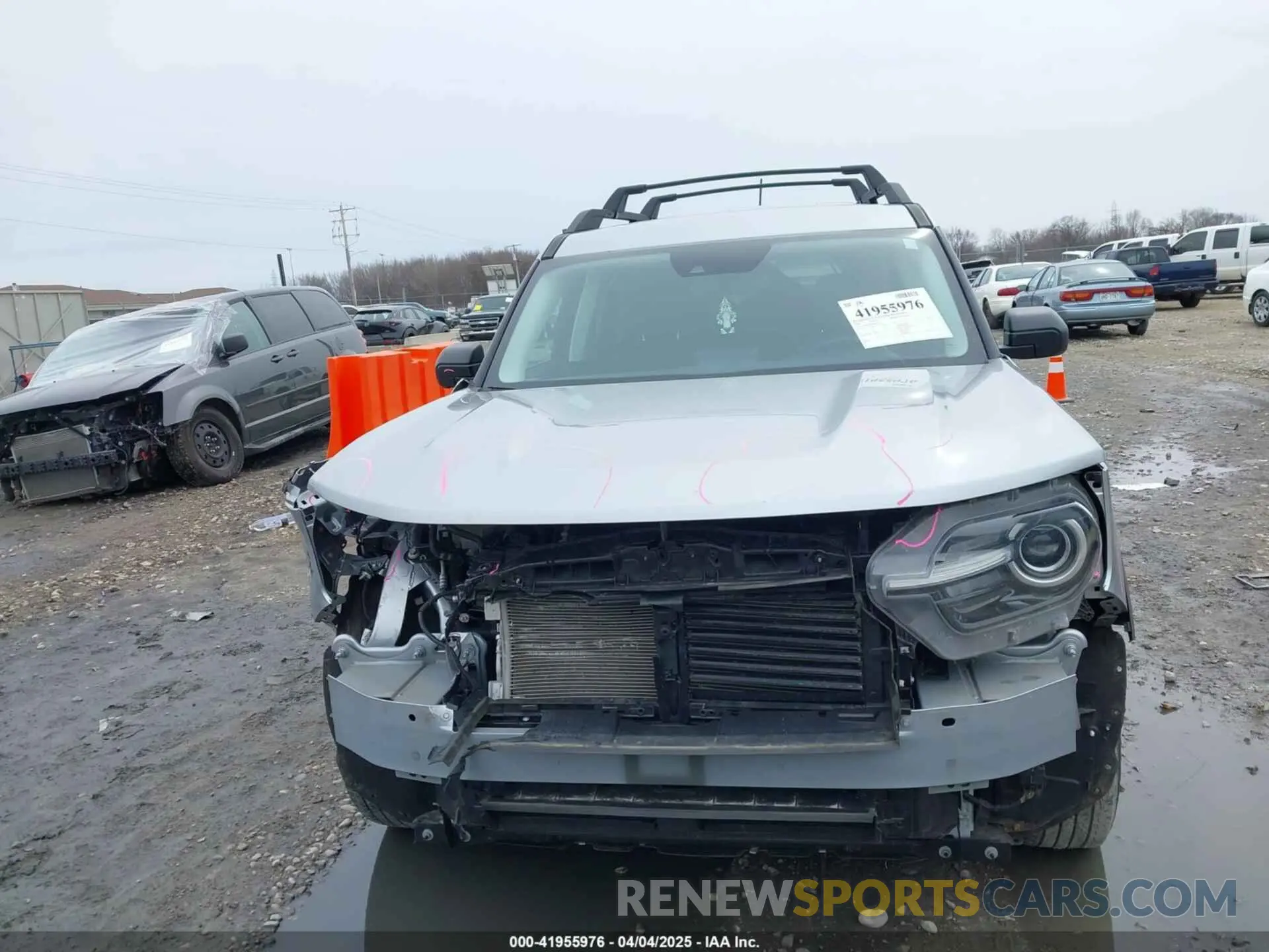 6 Photograph of a damaged car 3FMCR9B62MRA45208 FORD BRONCO SPORT 2021