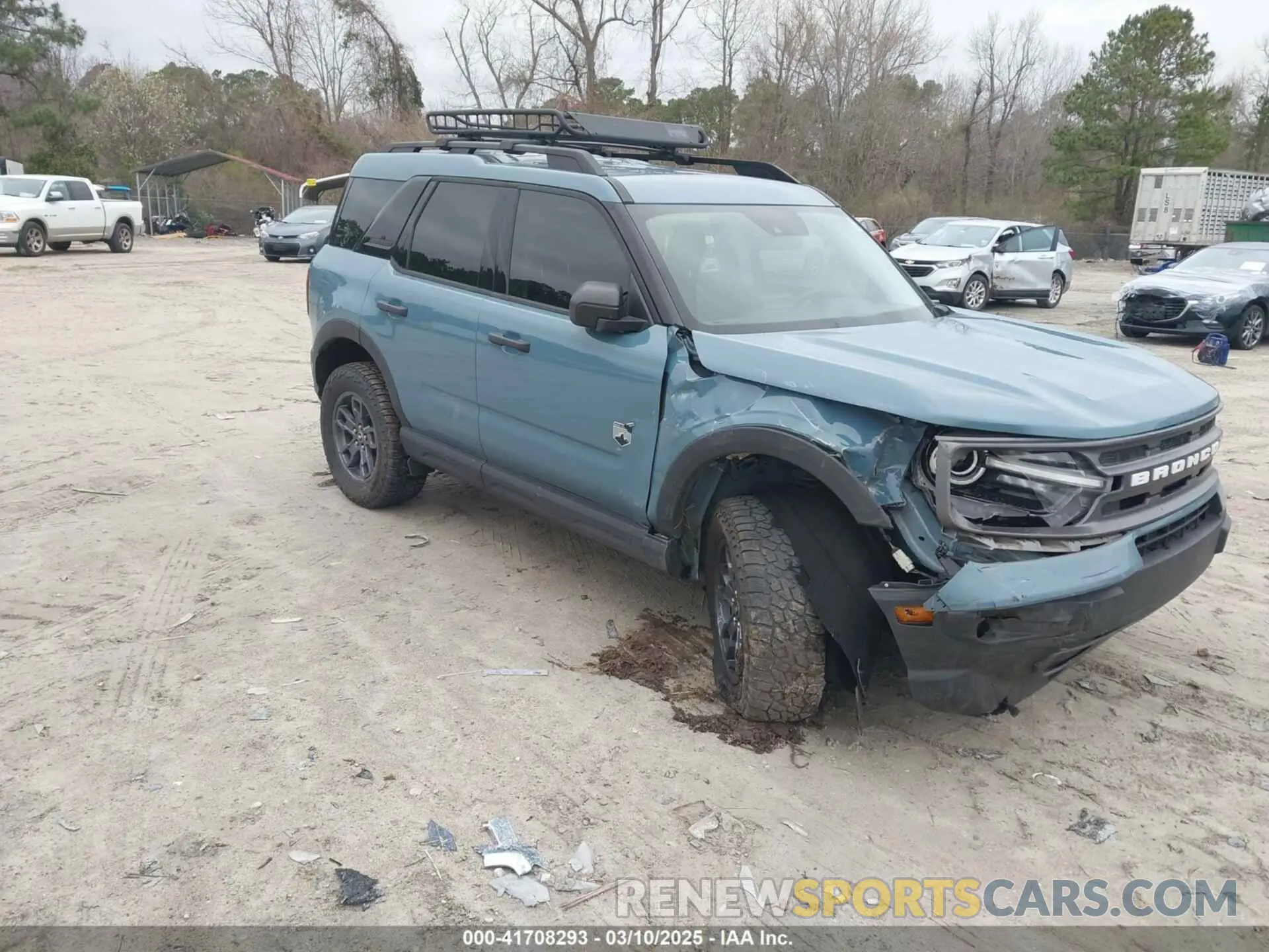 1 Photograph of a damaged car 3FMCR9B62MRB23471 FORD BRONCO SPORT 2021