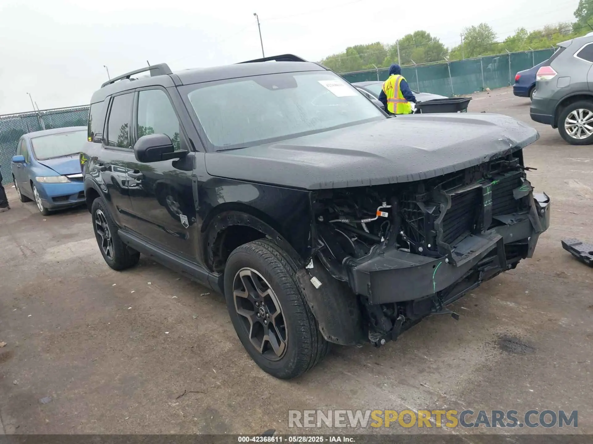1 Фотография поврежденного автомобиля 3FMCR9B66MRA10901 FORD BRONCO SPORT 2021
