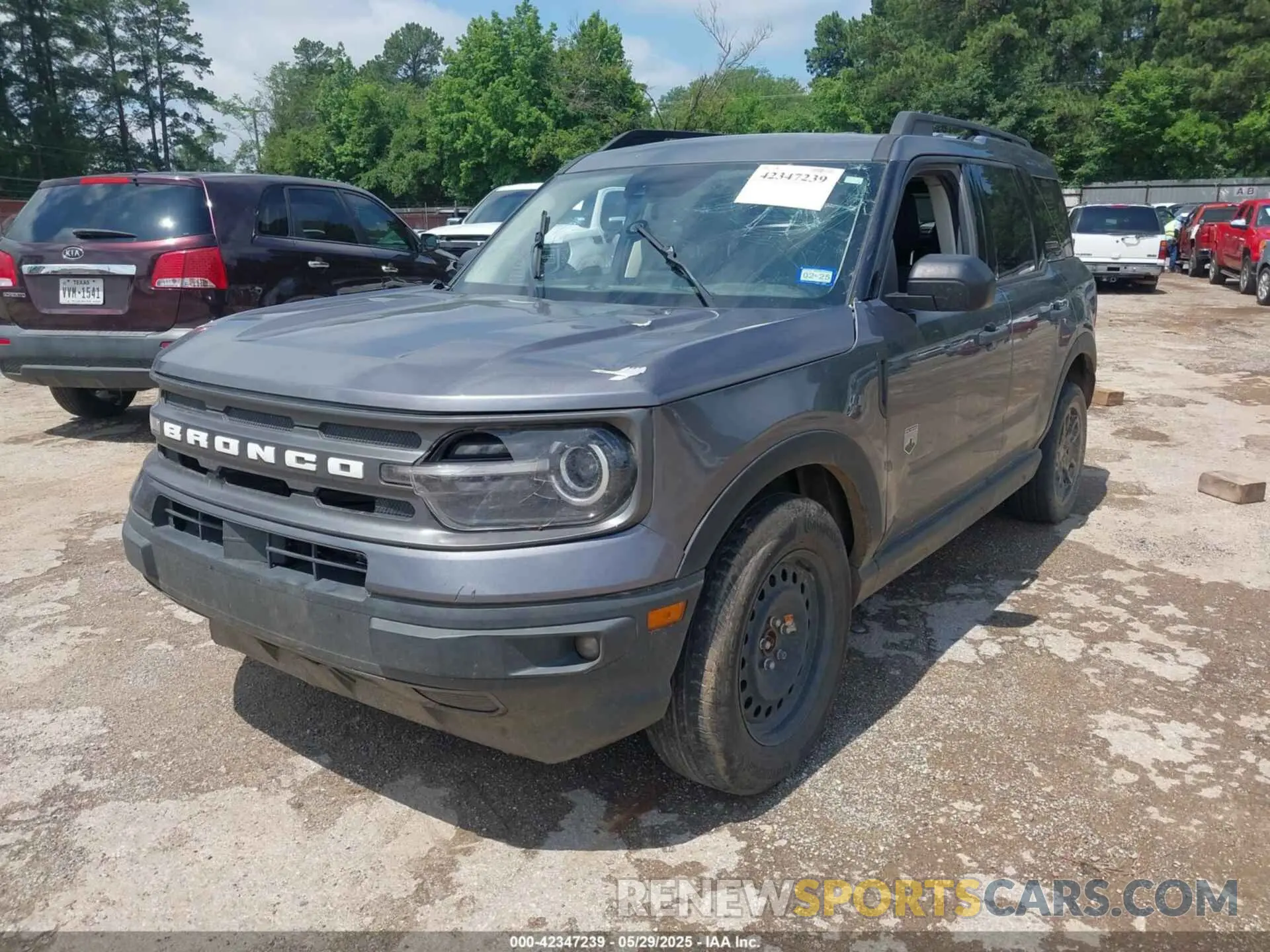 2 Фотография поврежденного автомобиля 3FMCR9B67MRA21745 FORD BRONCO SPORT 2021