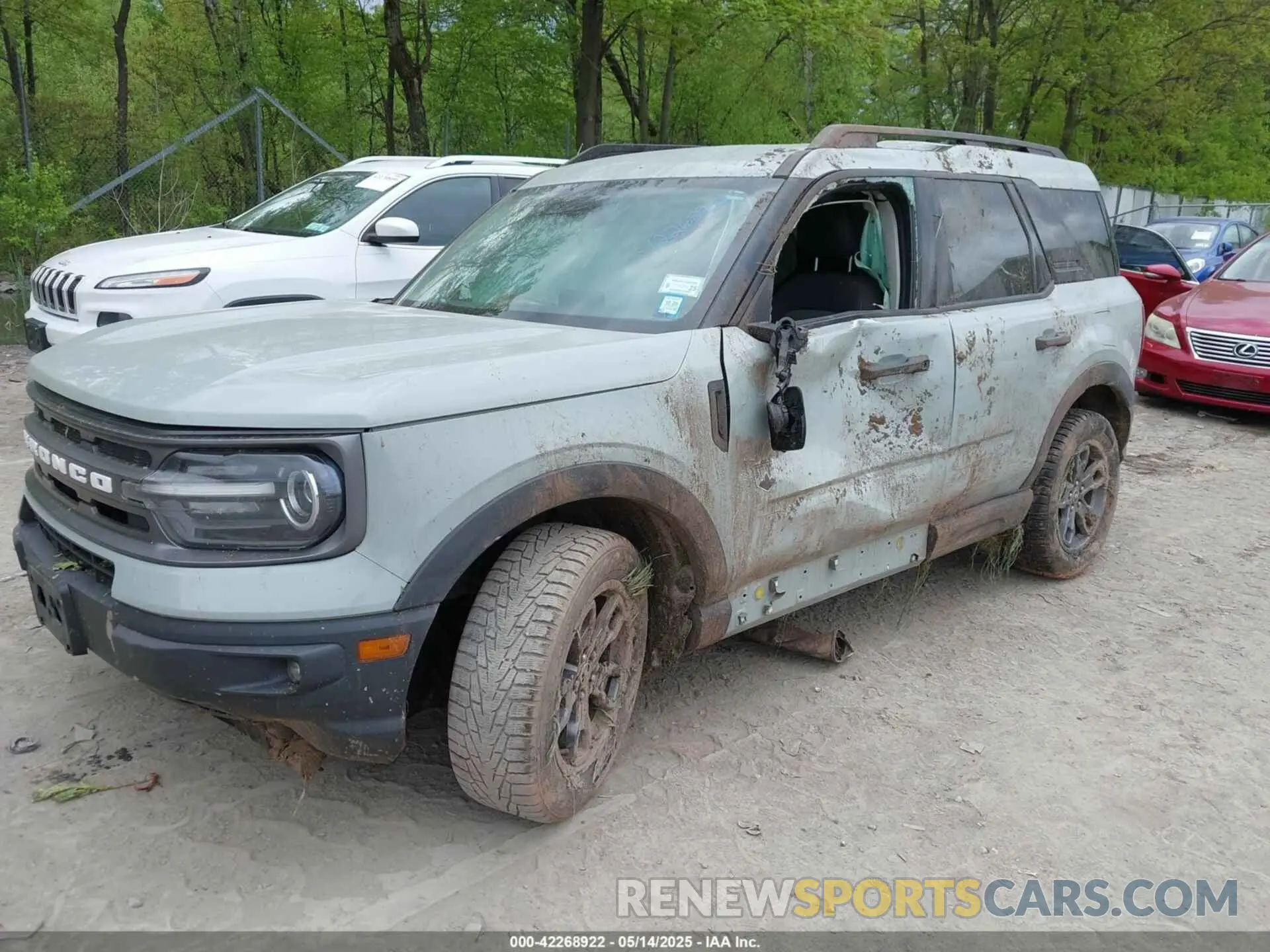 2 Photograph of a damaged car 3FMCR9B67MRA27318 FORD BRONCO SPORT 2021