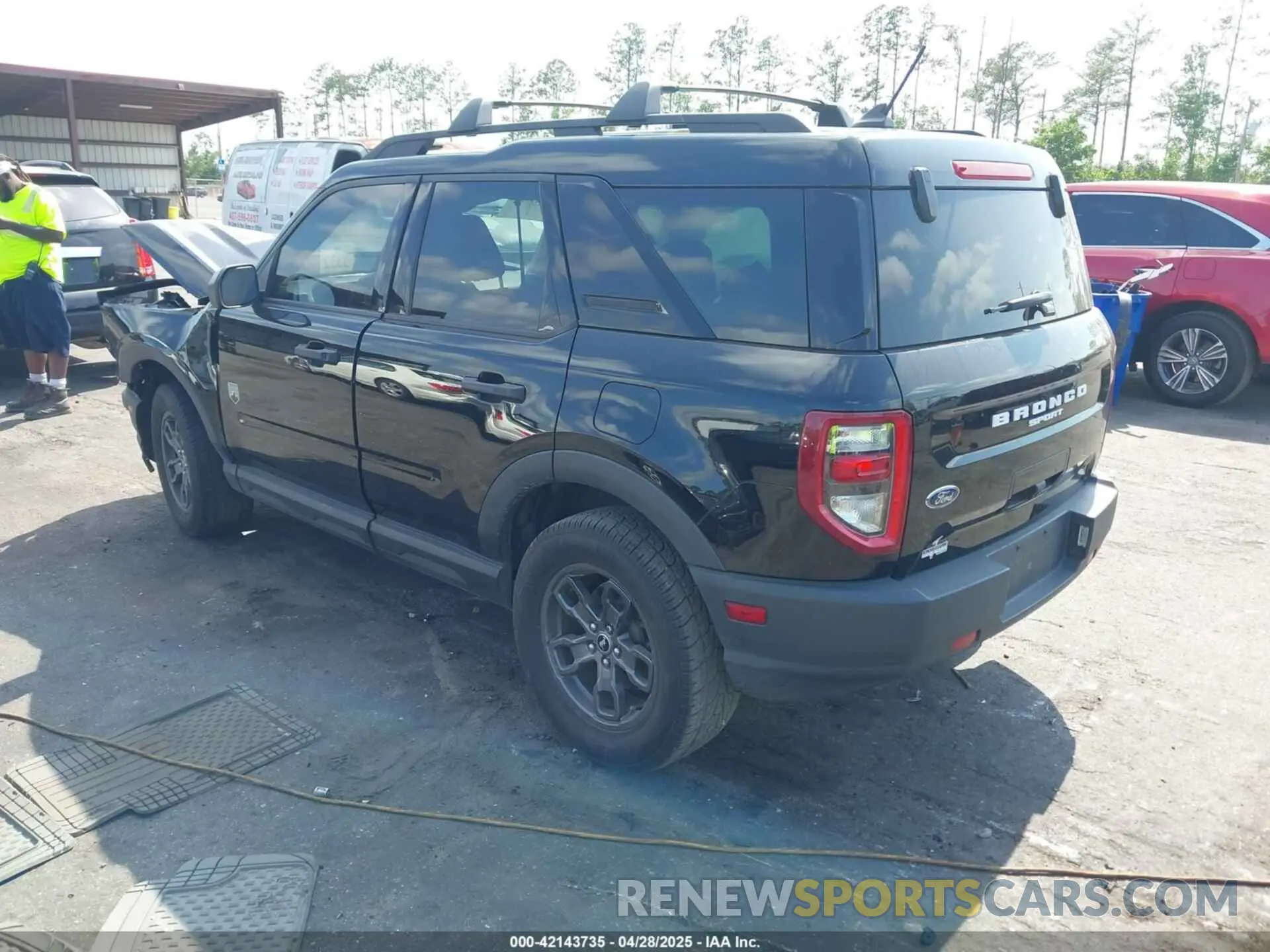 3 Фотография поврежденного автомобиля 3FMCR9B68MRA10365 FORD BRONCO SPORT 2021