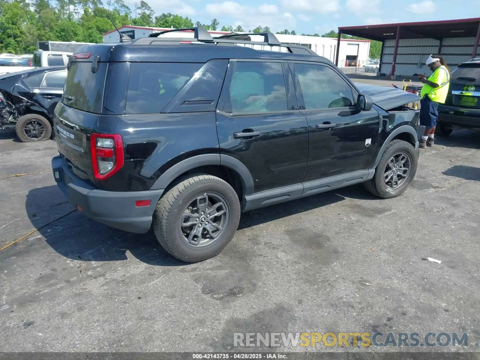 4 Фотография поврежденного автомобиля 3FMCR9B68MRA10365 FORD BRONCO SPORT 2021