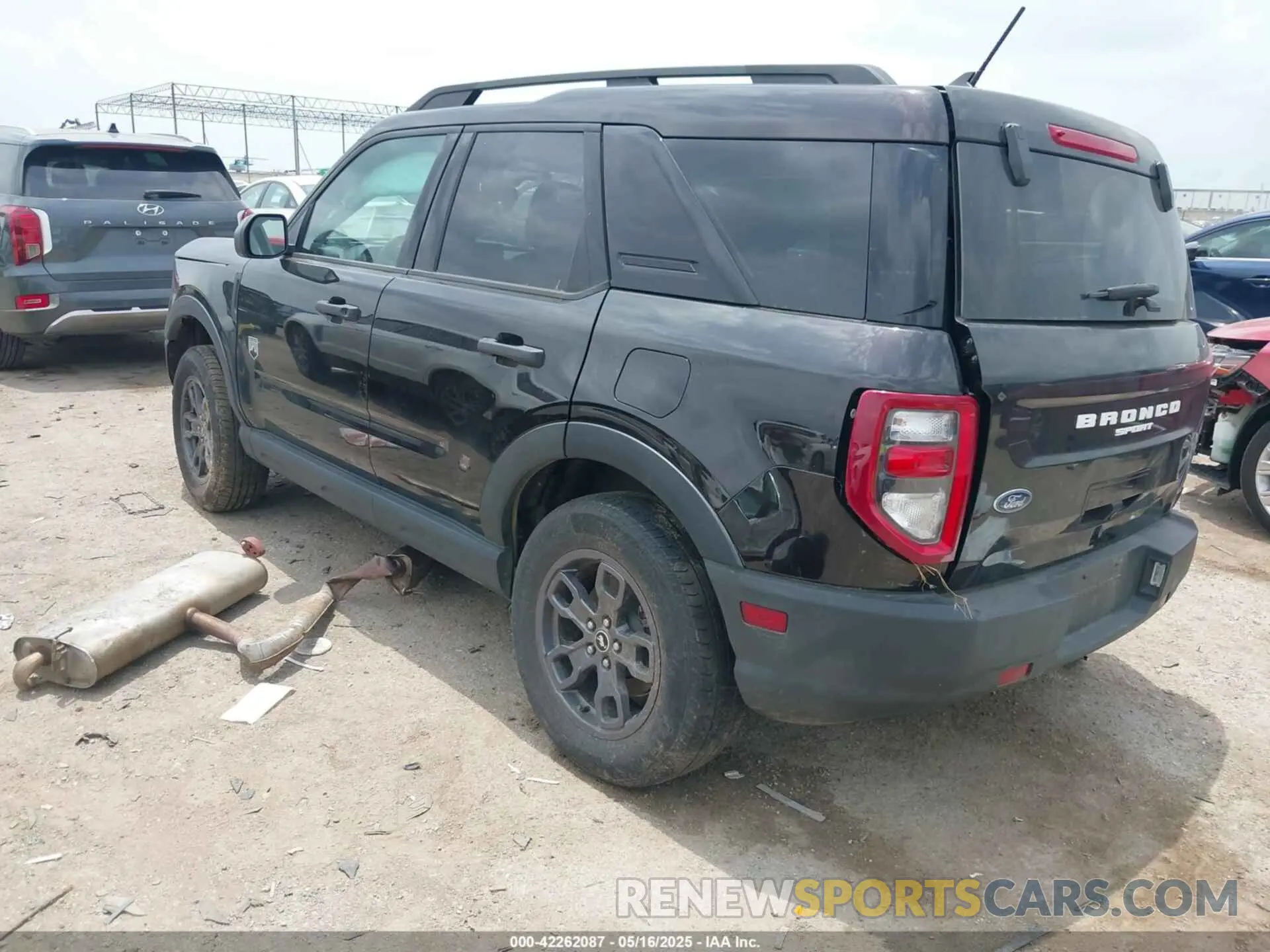 3 Photograph of a damaged car 3FMCR9B69MRB03931 FORD BRONCO SPORT 2021