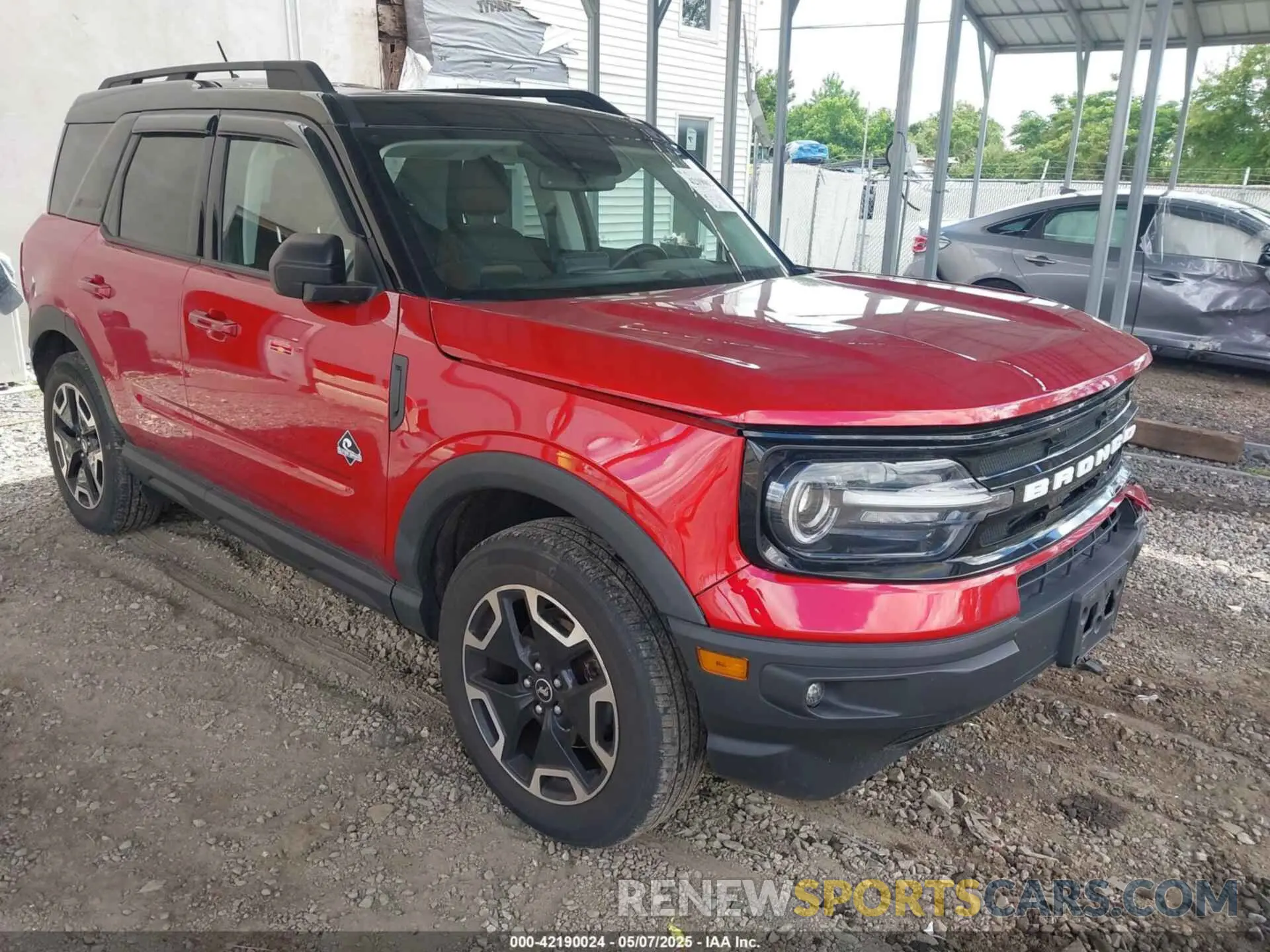 1 Photograph of a damaged car 3FMCR9C63MRB00151 FORD BRONCO SPORT 2021