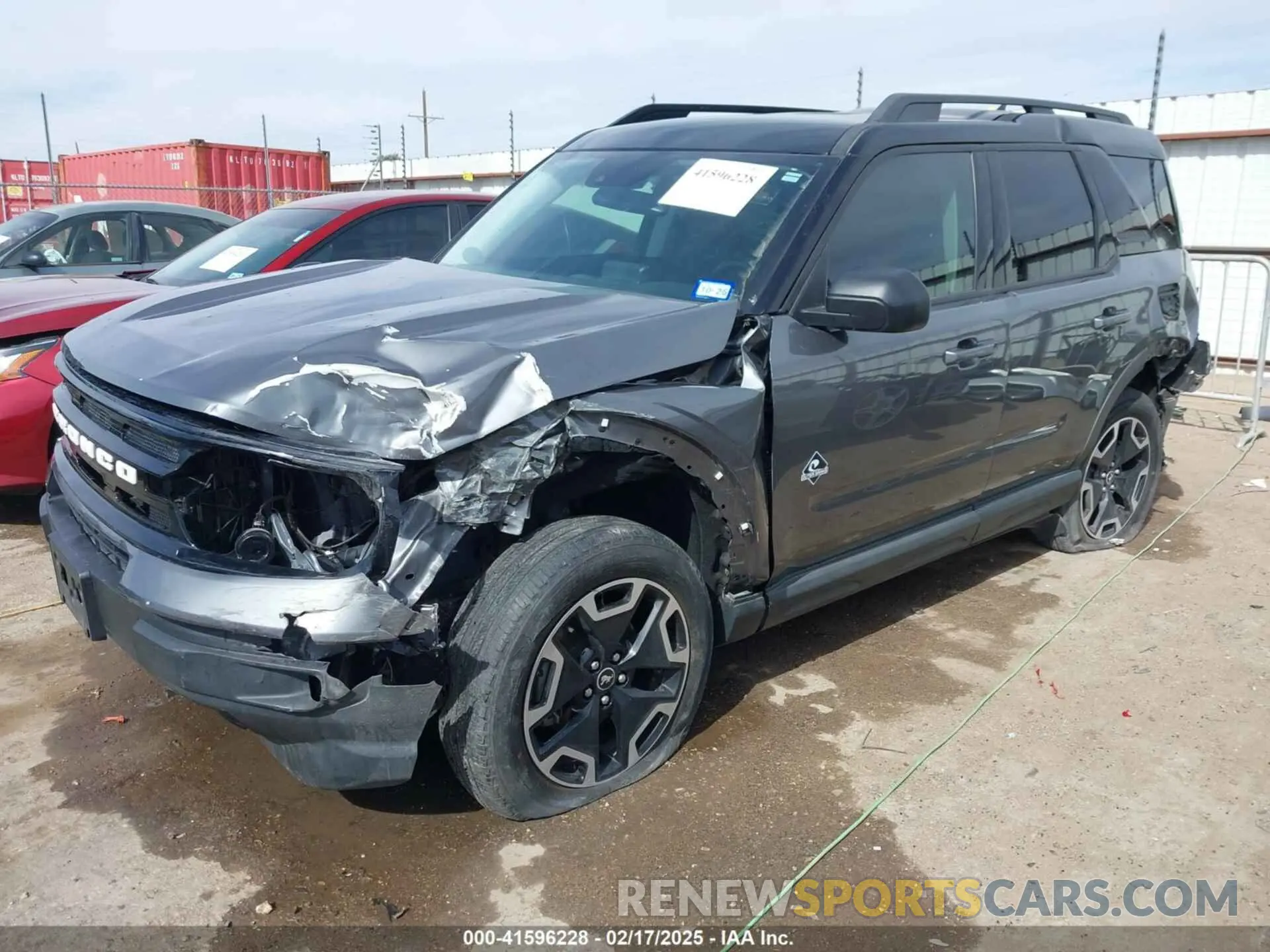 2 Photograph of a damaged car 3FMCR9C64MRB14236 FORD BRONCO SPORT 2021