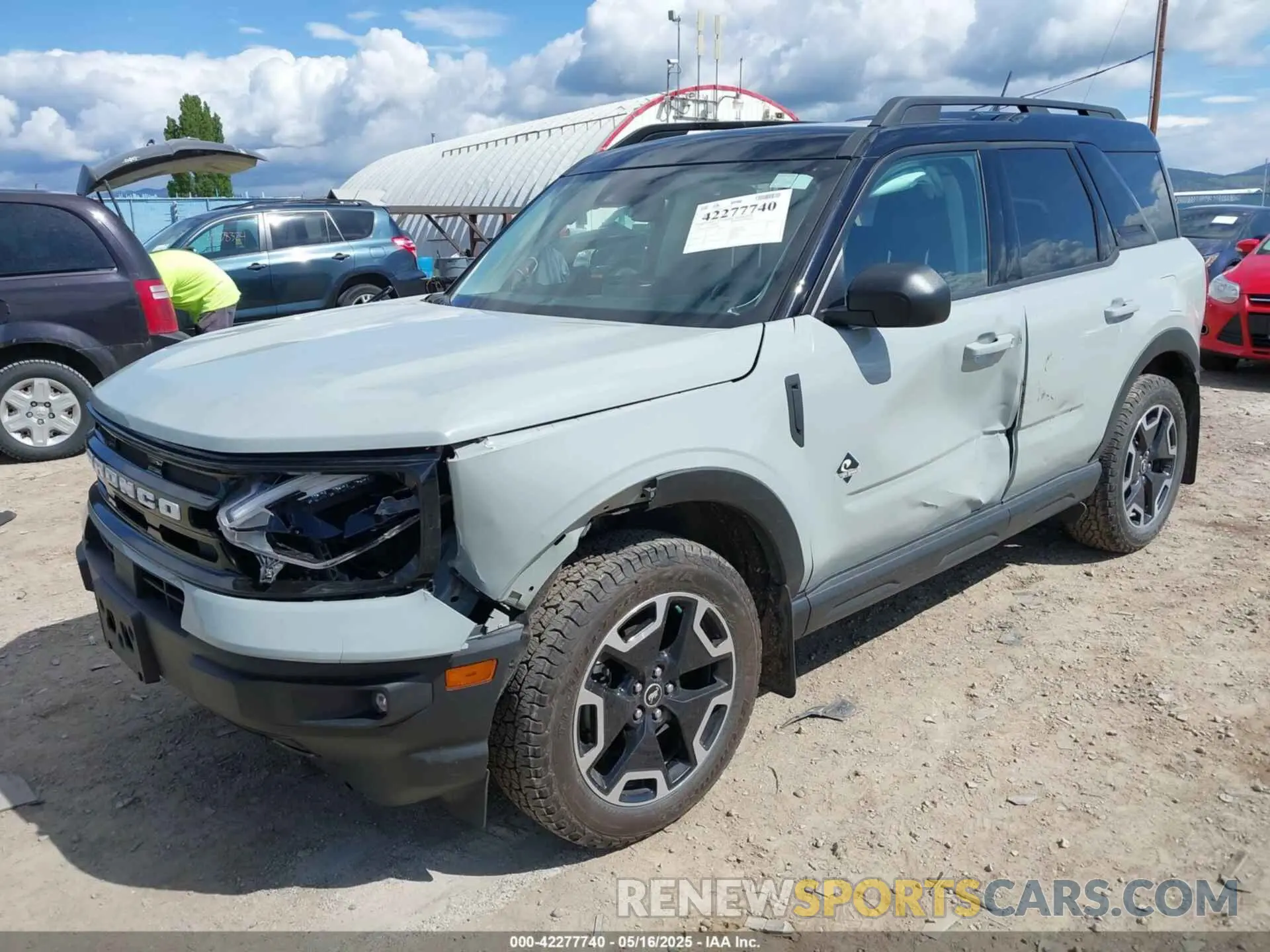 2 Photograph of a damaged car 3FMCR9C66MRA28992 FORD BRONCO SPORT 2021