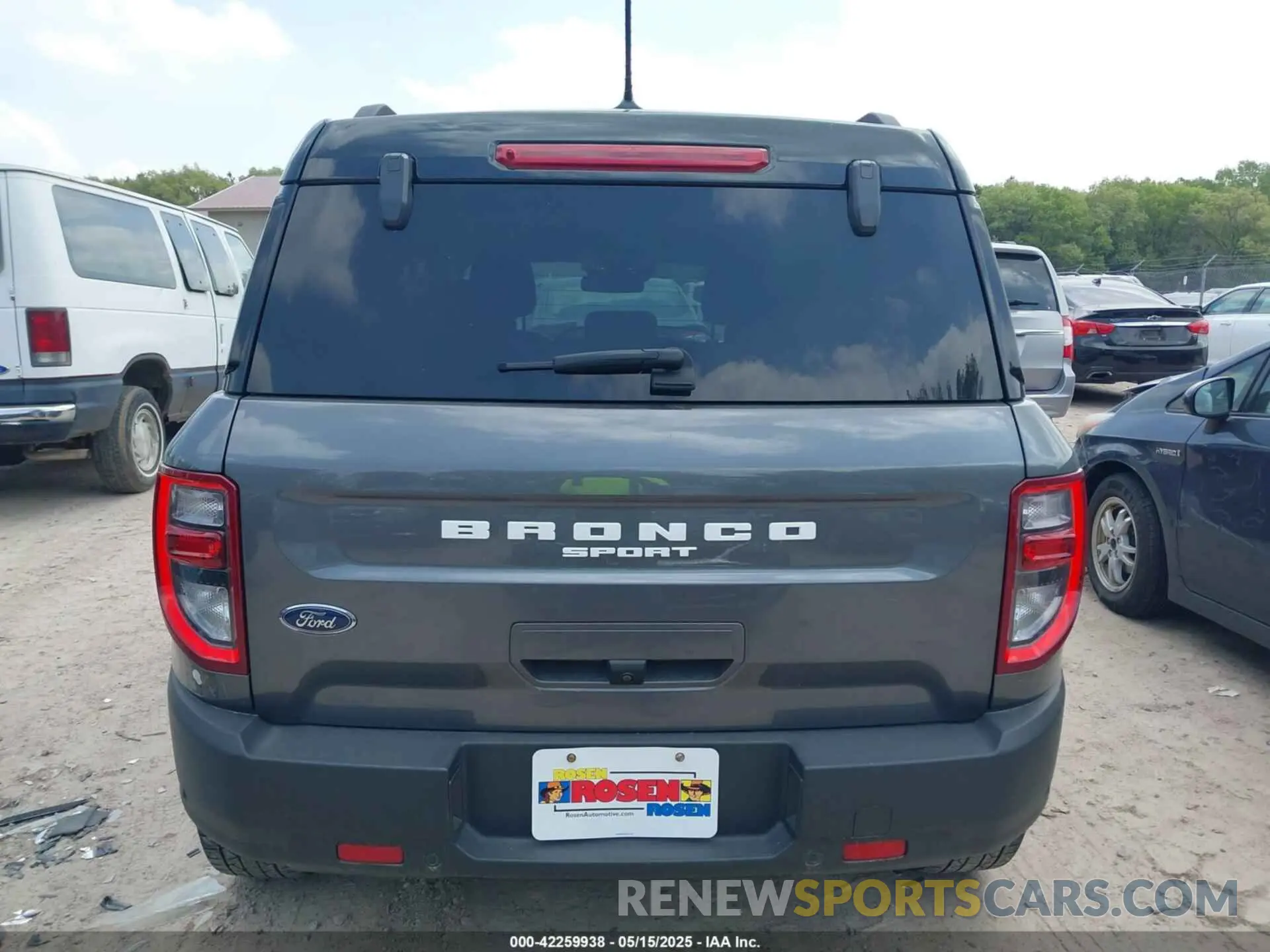 16 Photograph of a damaged car 3FMCR9C67MRA68062 FORD BRONCO SPORT 2021