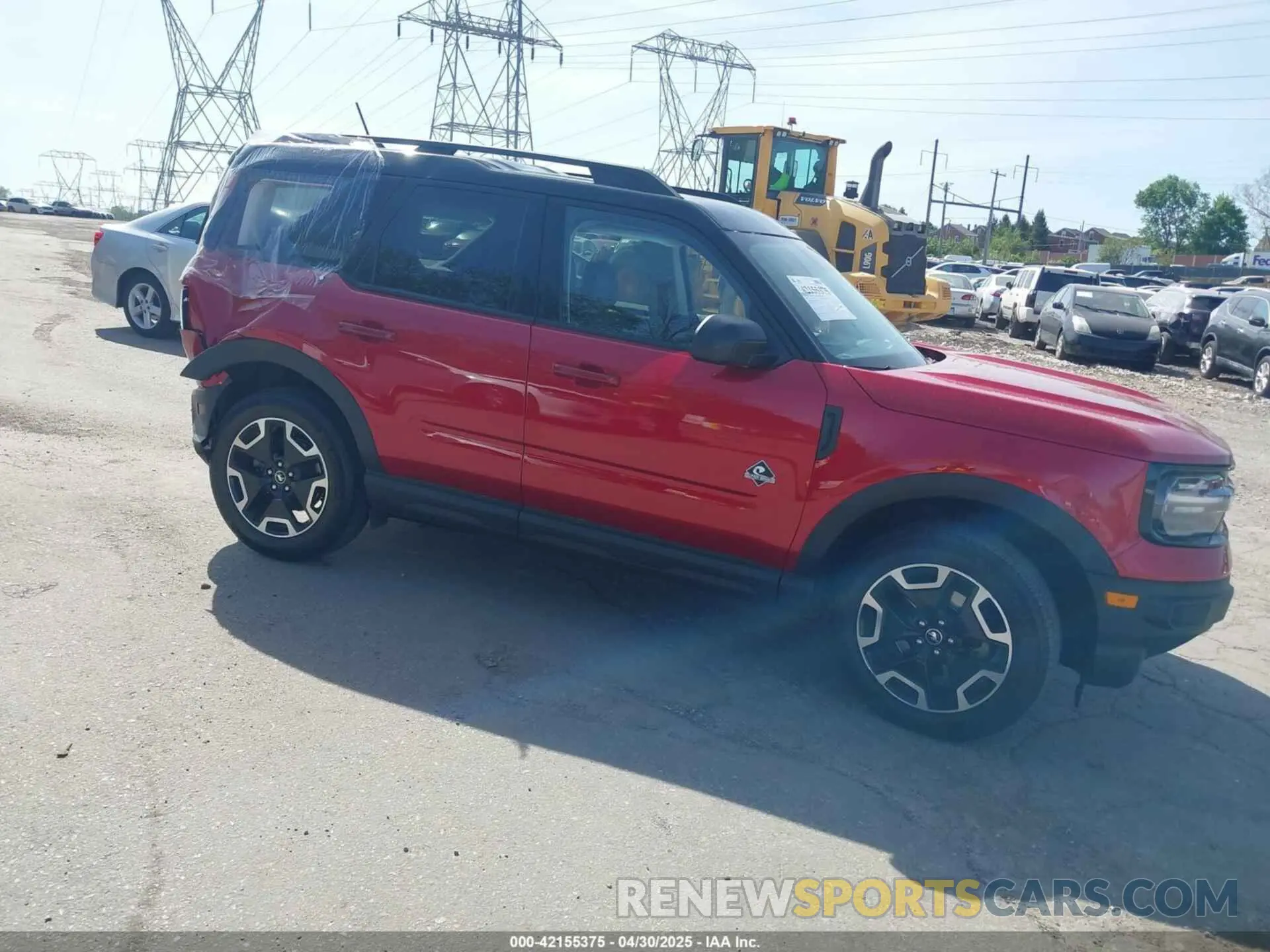 1 Photograph of a damaged car 3FMCR9C67MRA98226 FORD BRONCO SPORT 2021