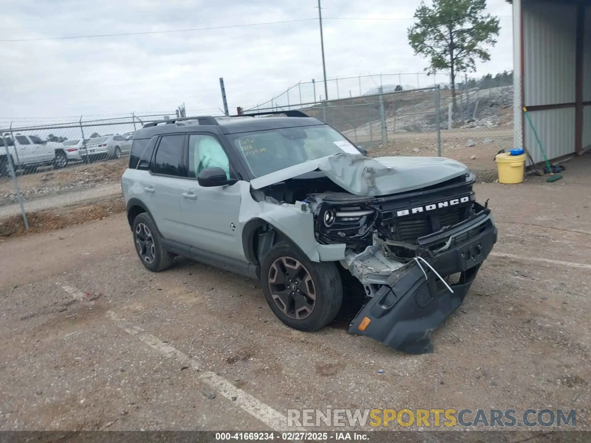 1 Photograph of a damaged car 3FMCR9C68MRB25952 FORD BRONCO SPORT 2021