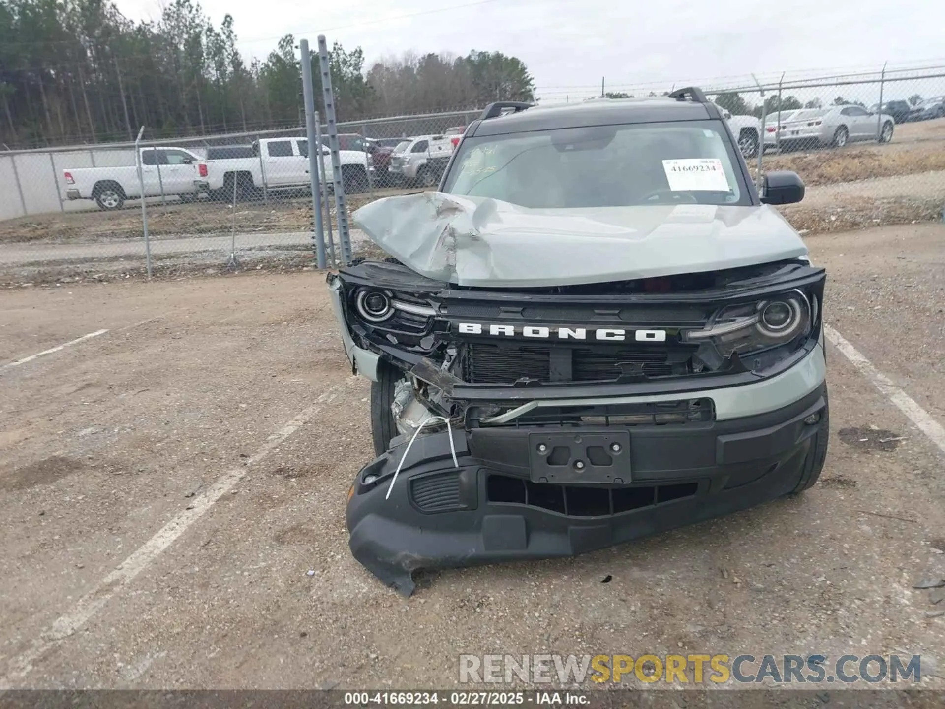 12 Photograph of a damaged car 3FMCR9C68MRB25952 FORD BRONCO SPORT 2021