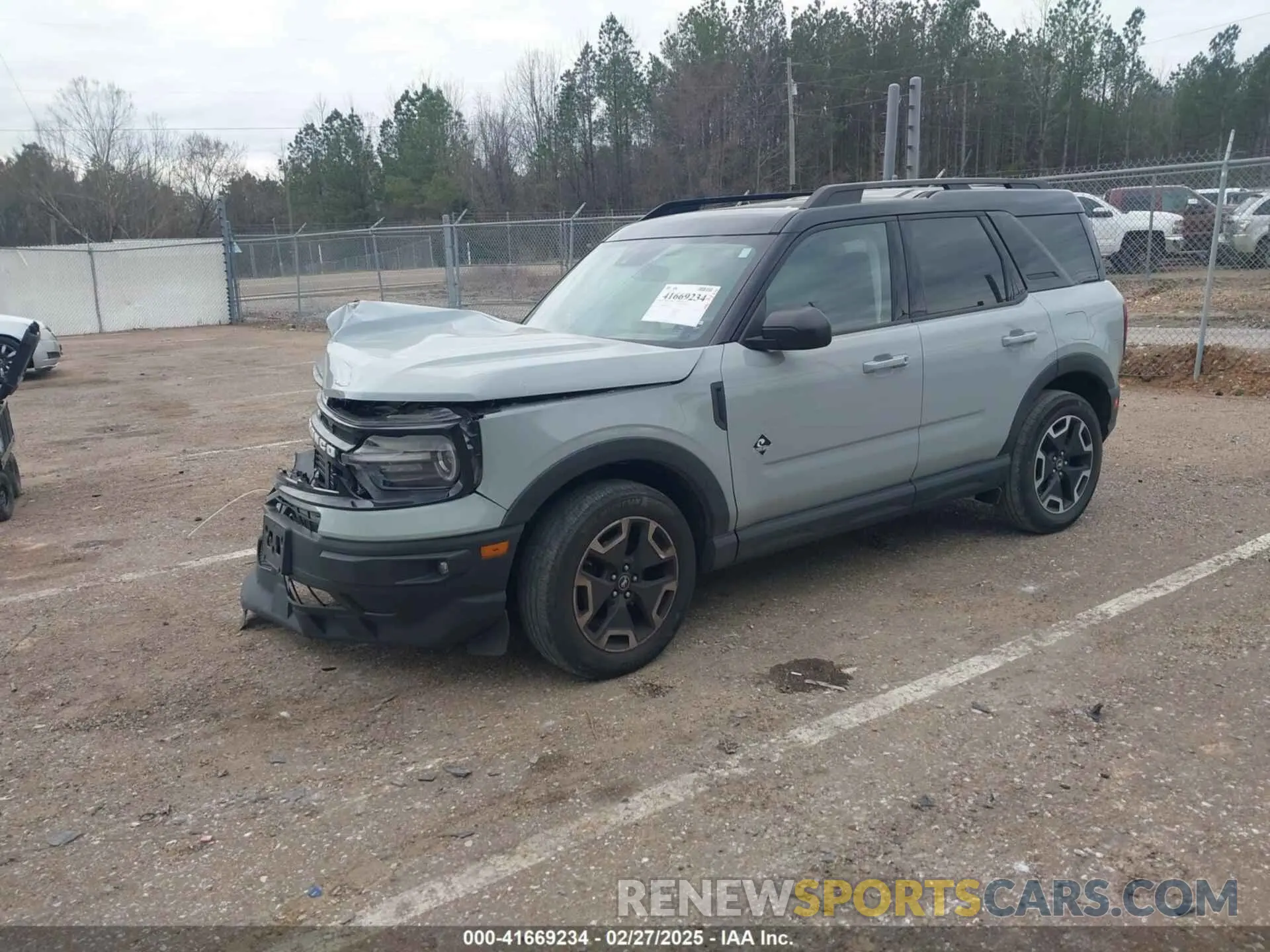 2 Photograph of a damaged car 3FMCR9C68MRB25952 FORD BRONCO SPORT 2021