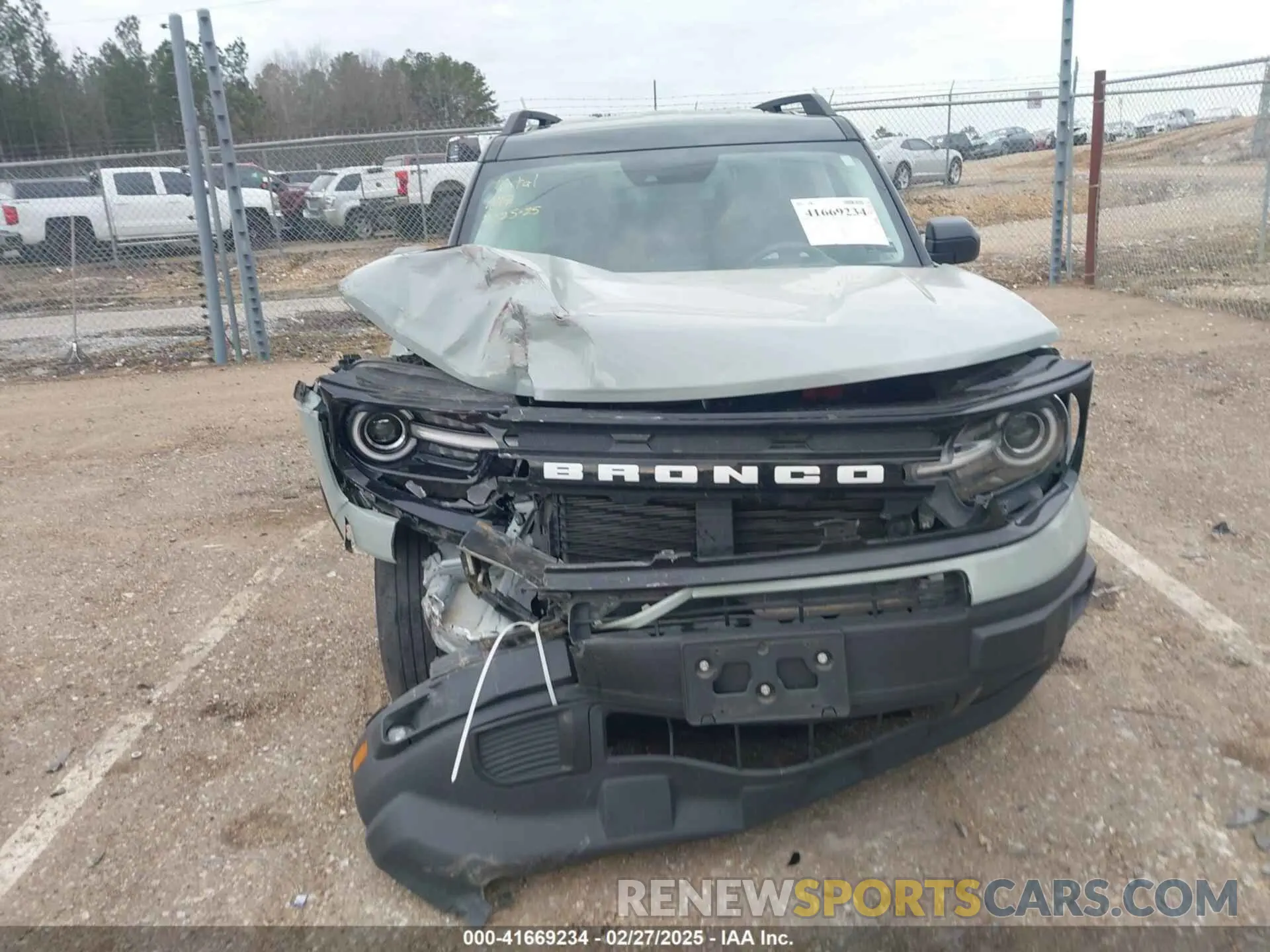 6 Photograph of a damaged car 3FMCR9C68MRB25952 FORD BRONCO SPORT 2021