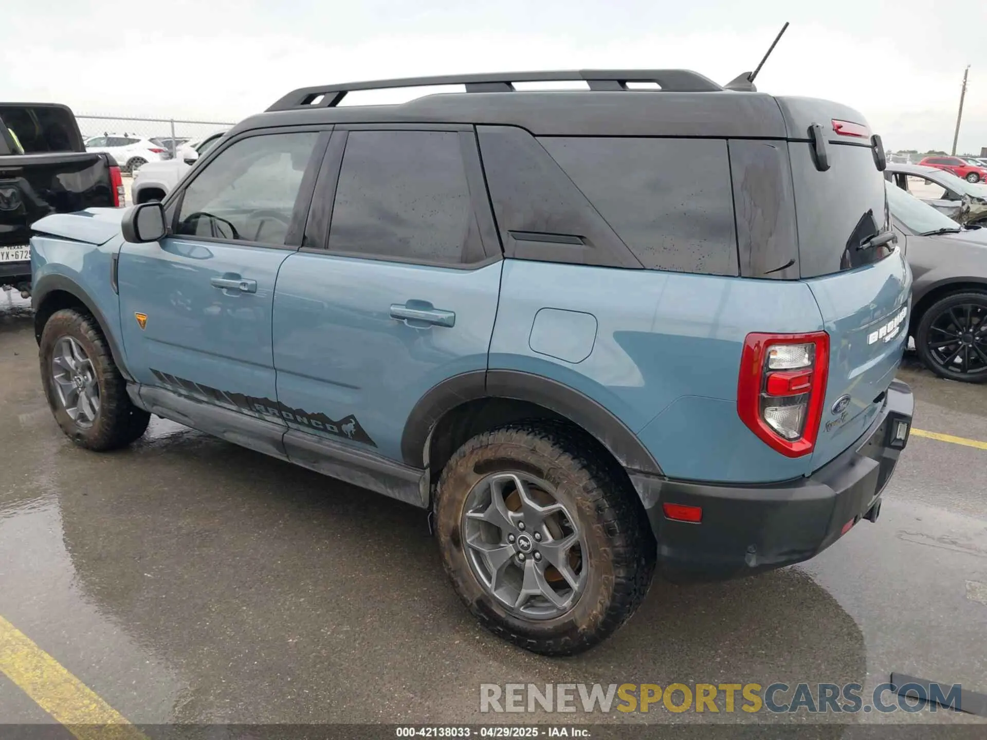 3 Photograph of a damaged car 3FMCR9D90MRA03899 FORD BRONCO SPORT 2021