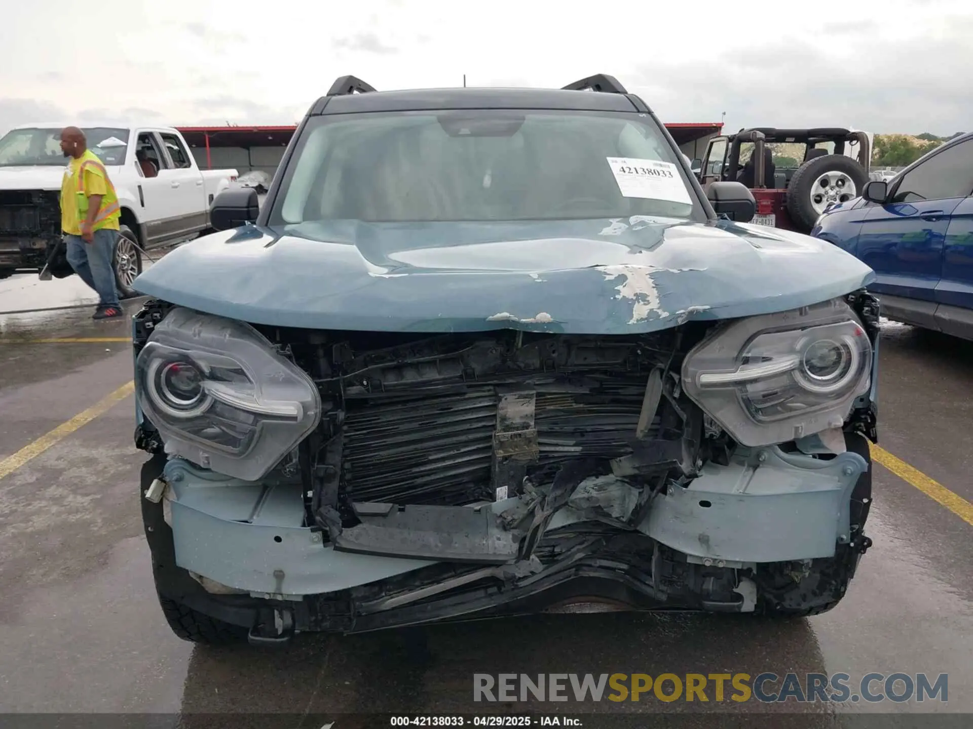 6 Photograph of a damaged car 3FMCR9D90MRA03899 FORD BRONCO SPORT 2021