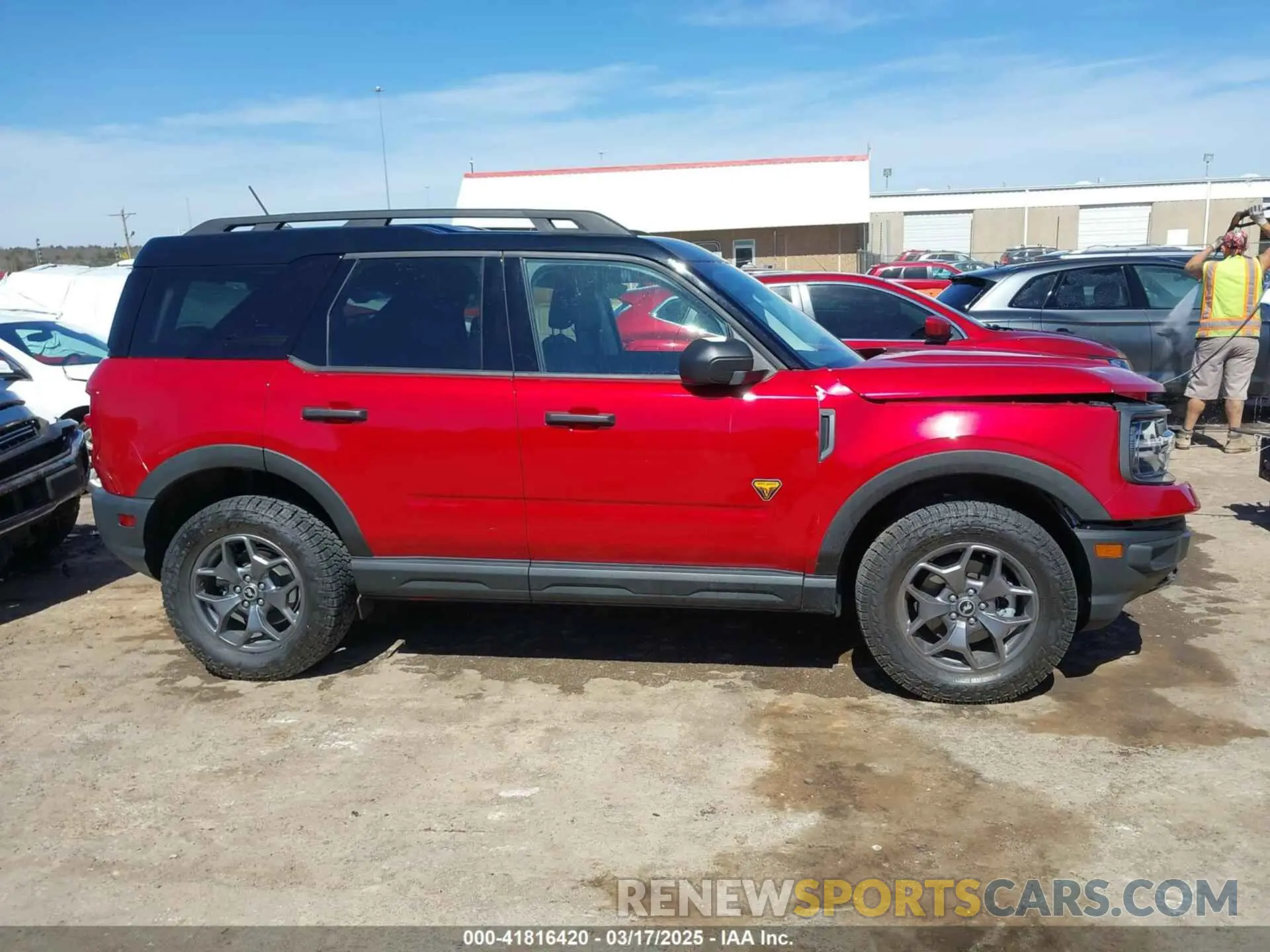 13 Photograph of a damaged car 3FMCR9D93MRA64230 FORD BRONCO SPORT 2021
