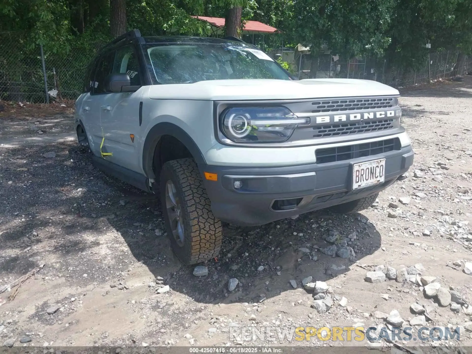 1 Photograph of a damaged car 3FMCR9D94MRA55505 FORD BRONCO SPORT 2021