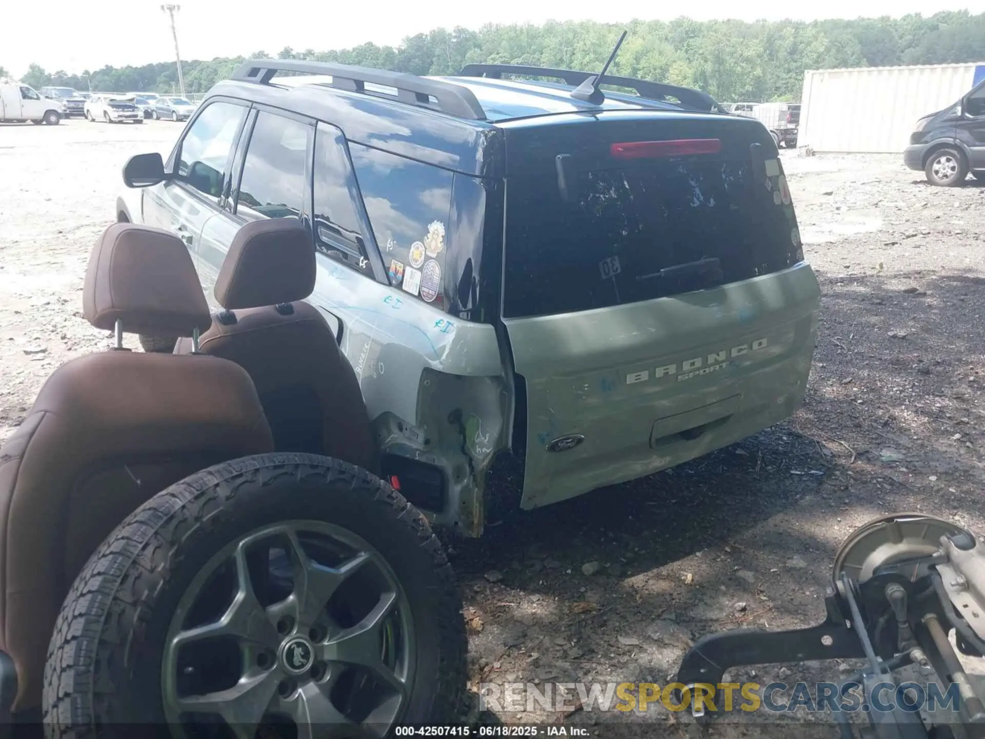 3 Photograph of a damaged car 3FMCR9D94MRA55505 FORD BRONCO SPORT 2021