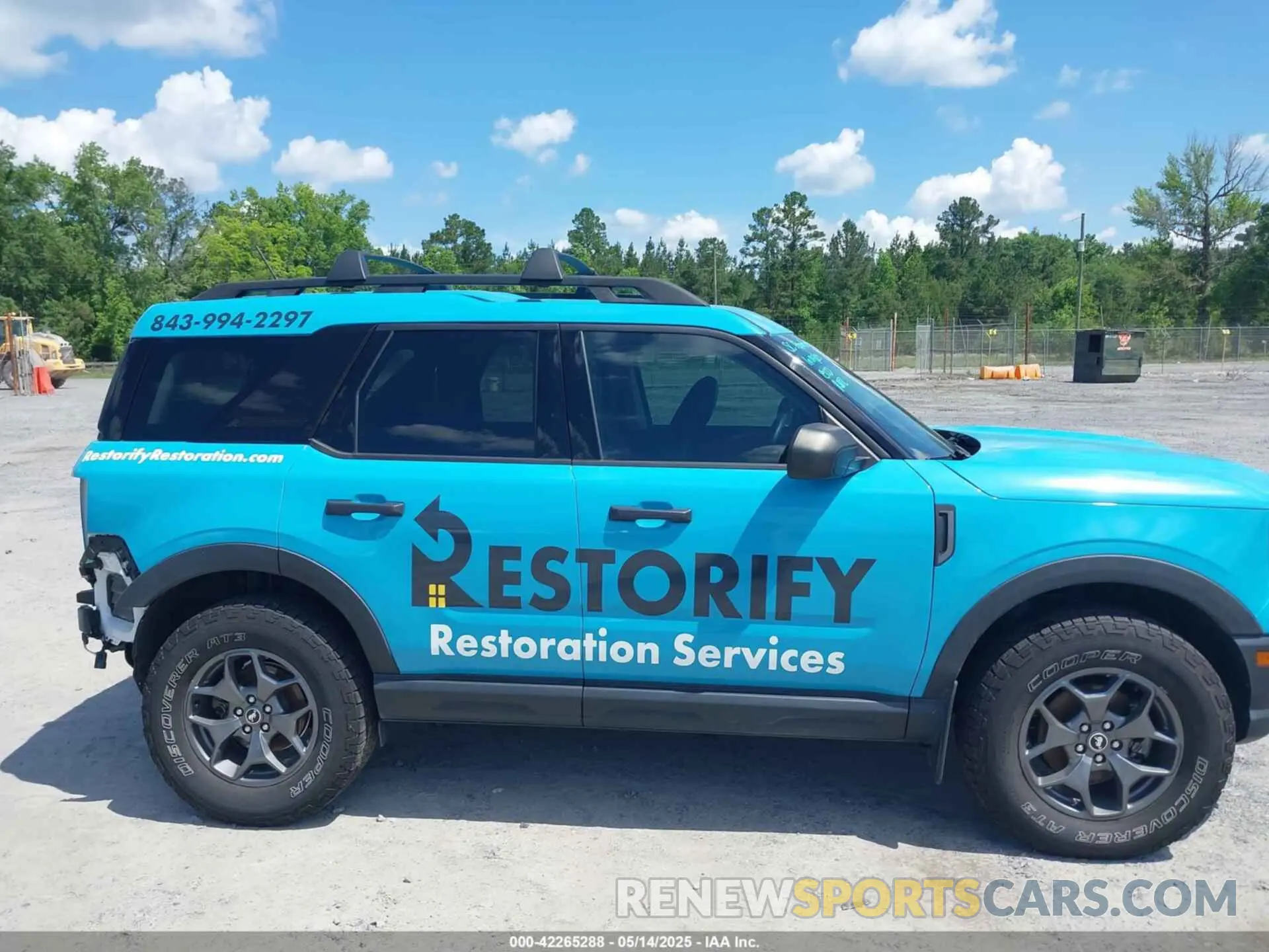 14 Photograph of a damaged car 3FMCR9D96MRA64190 FORD BRONCO SPORT 2021