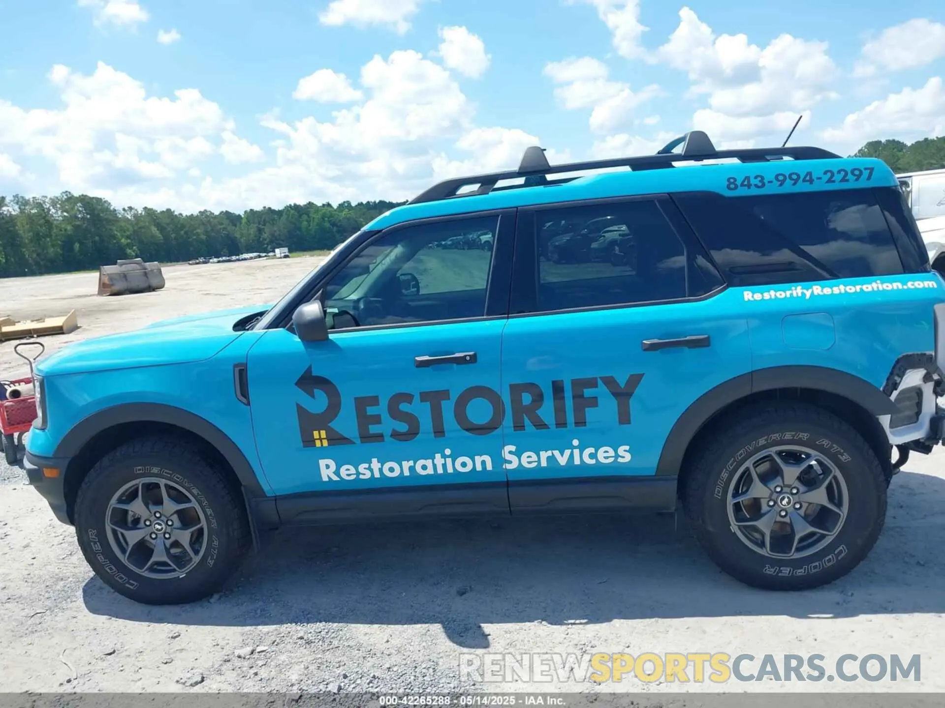 15 Photograph of a damaged car 3FMCR9D96MRA64190 FORD BRONCO SPORT 2021