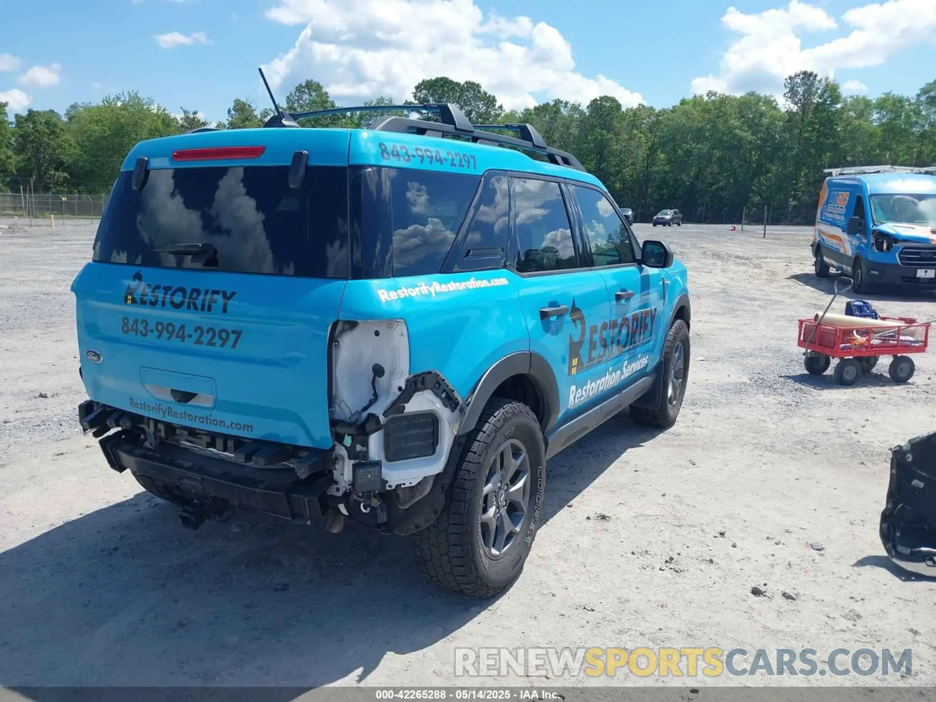 4 Photograph of a damaged car 3FMCR9D96MRA64190 FORD BRONCO SPORT 2021