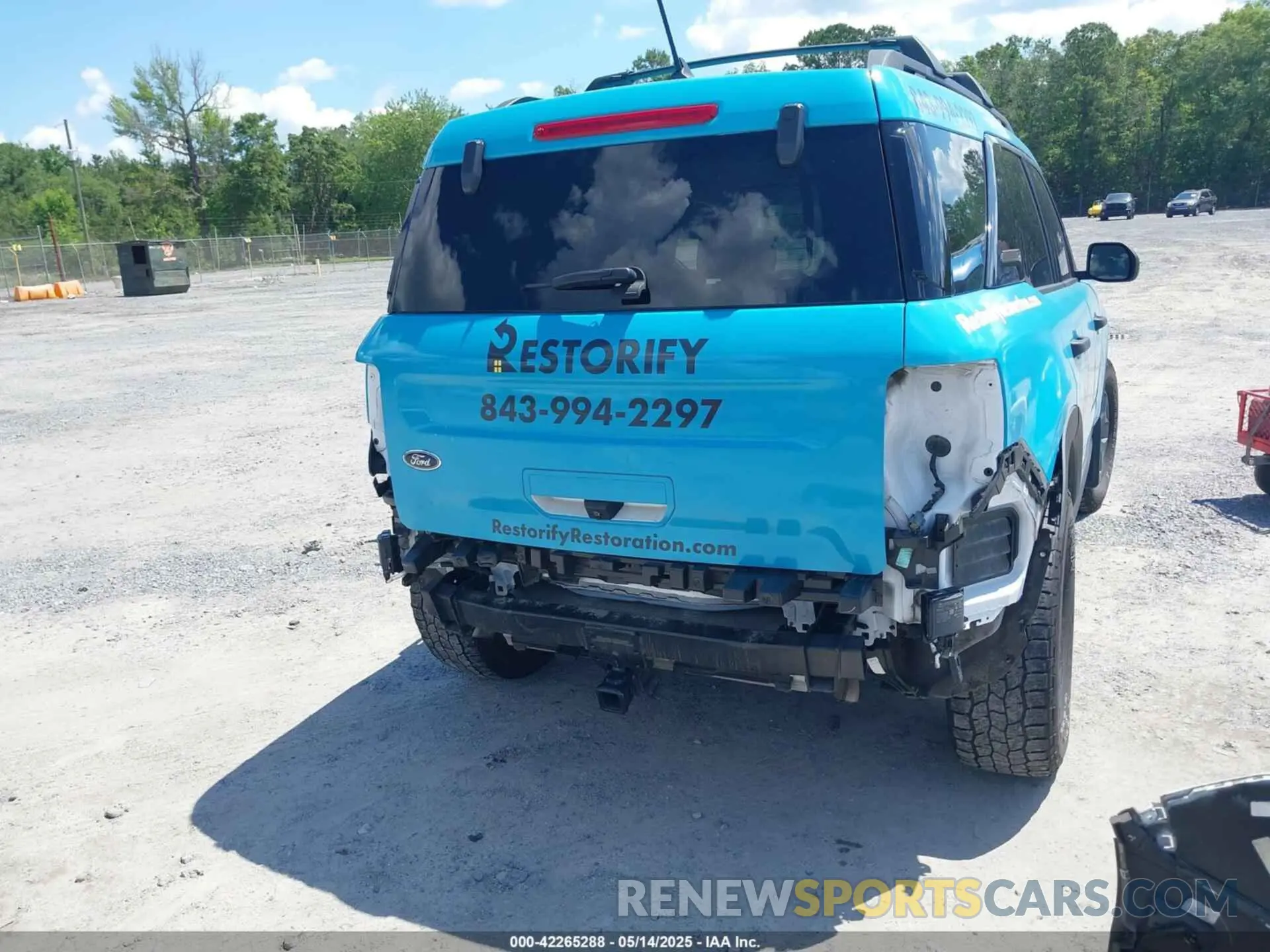 6 Photograph of a damaged car 3FMCR9D96MRA64190 FORD BRONCO SPORT 2021
