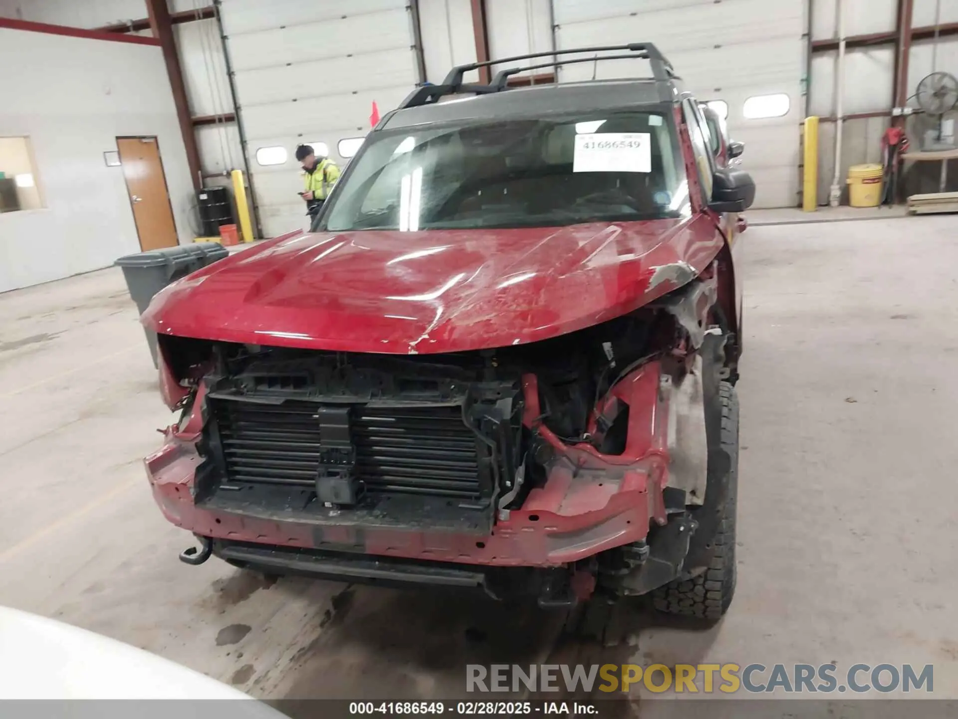 12 Photograph of a damaged car 3FMCR9D99MRA87978 FORD BRONCO SPORT 2021