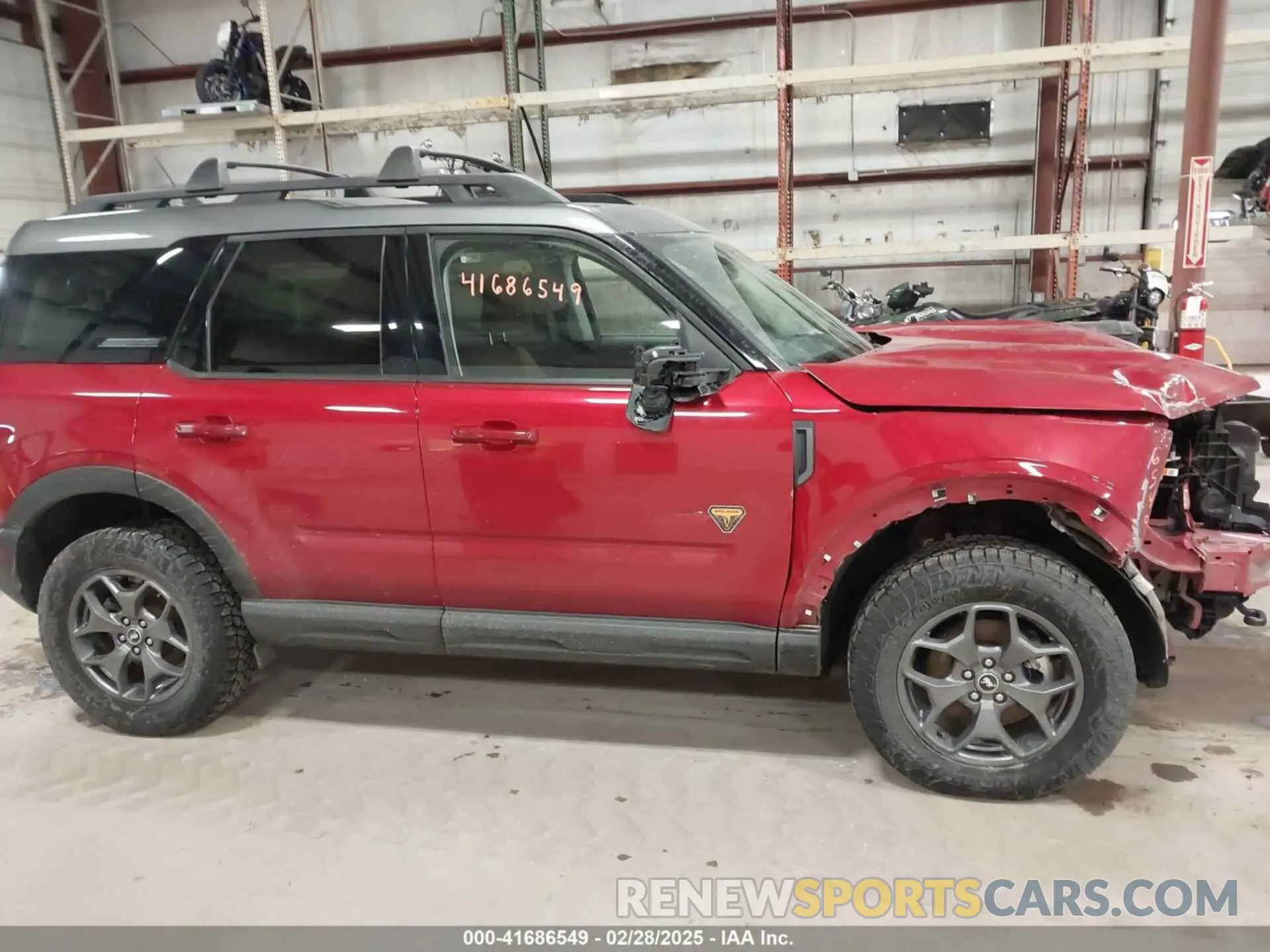 13 Photograph of a damaged car 3FMCR9D99MRA87978 FORD BRONCO SPORT 2021