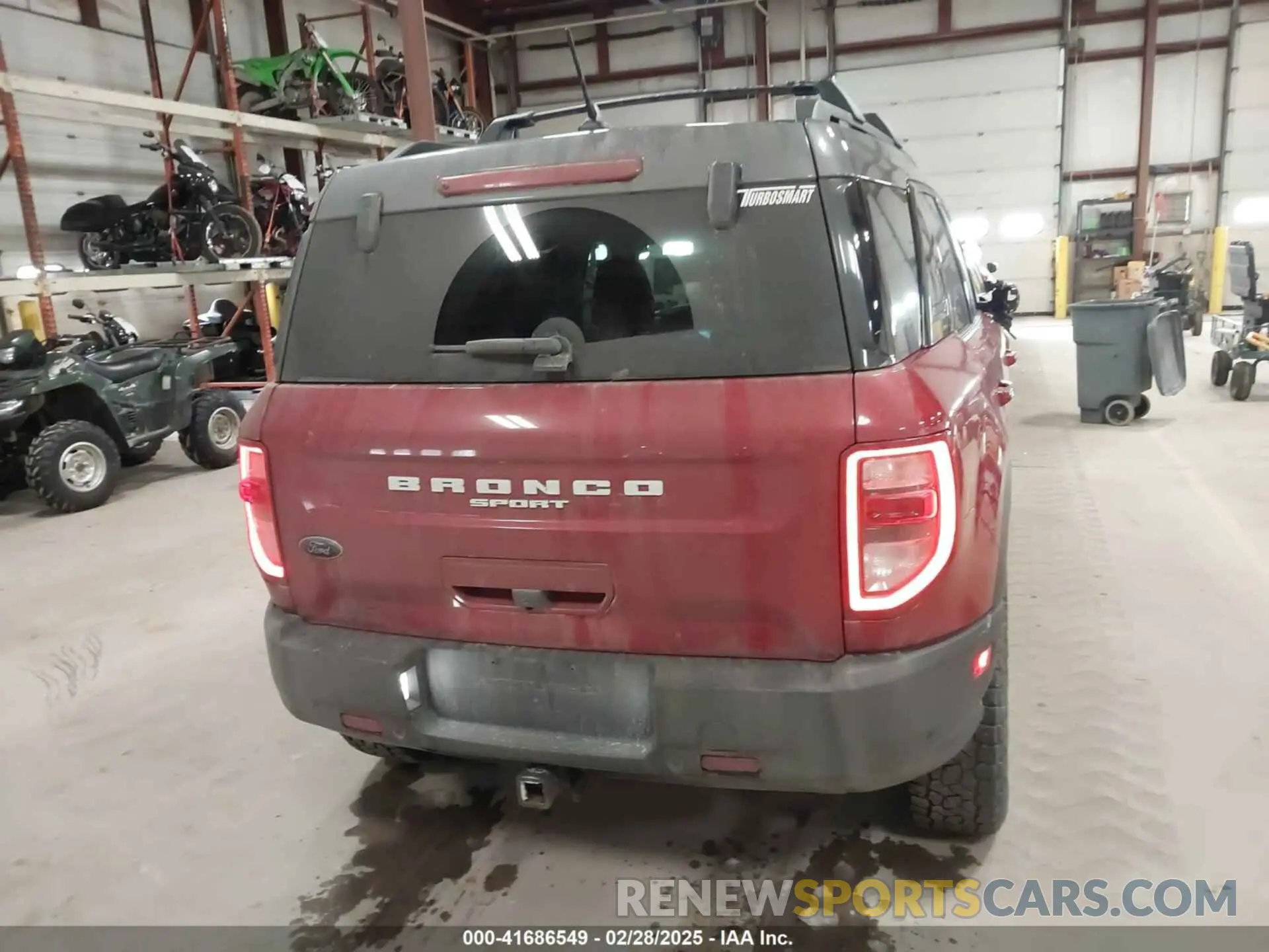 16 Photograph of a damaged car 3FMCR9D99MRA87978 FORD BRONCO SPORT 2021