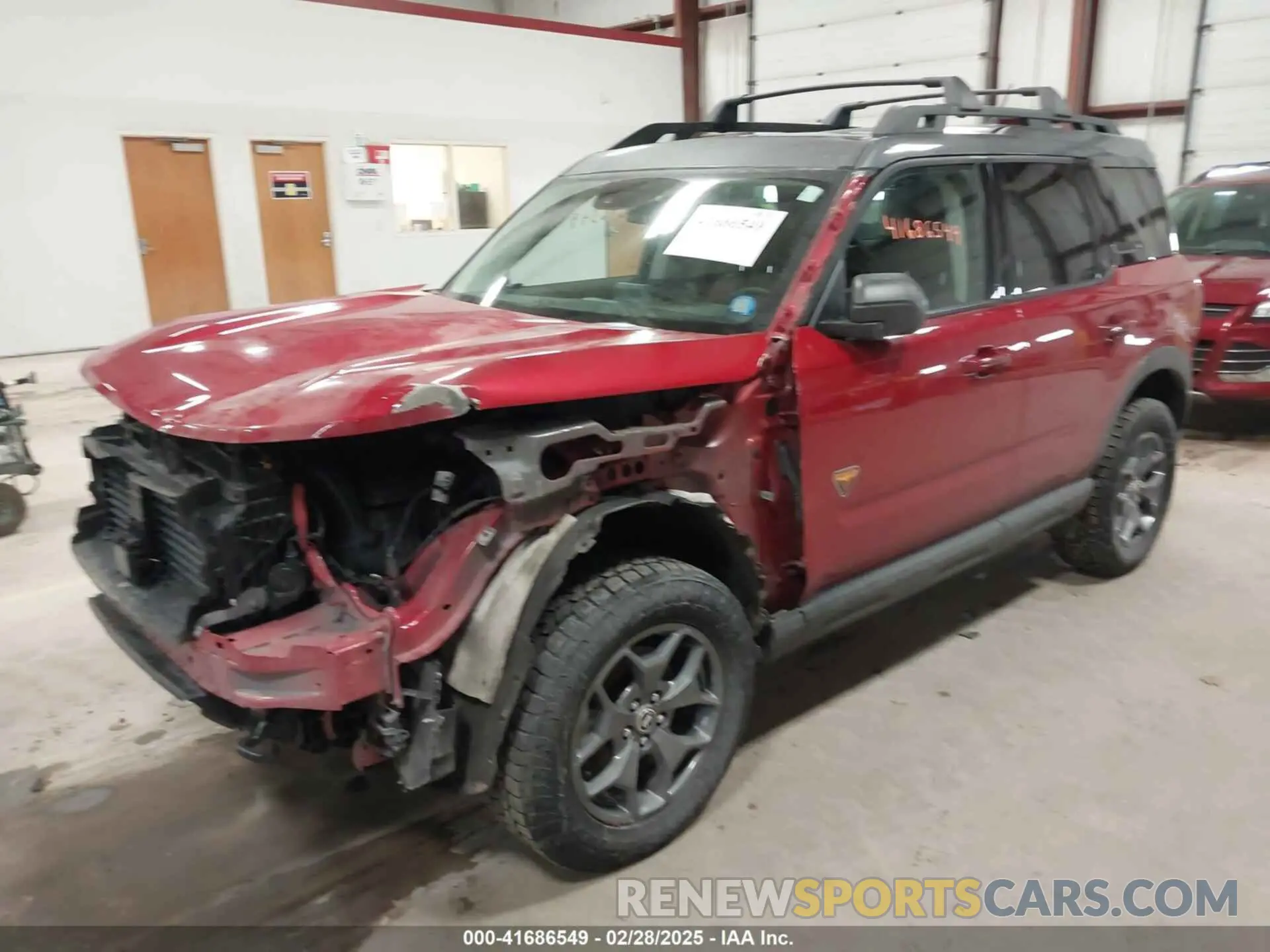 2 Photograph of a damaged car 3FMCR9D99MRA87978 FORD BRONCO SPORT 2021