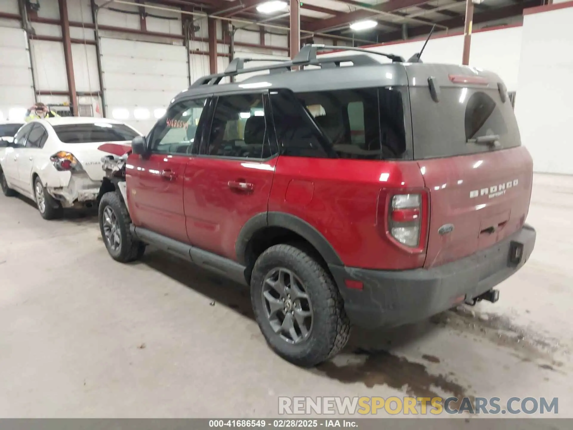 3 Photograph of a damaged car 3FMCR9D99MRA87978 FORD BRONCO SPORT 2021