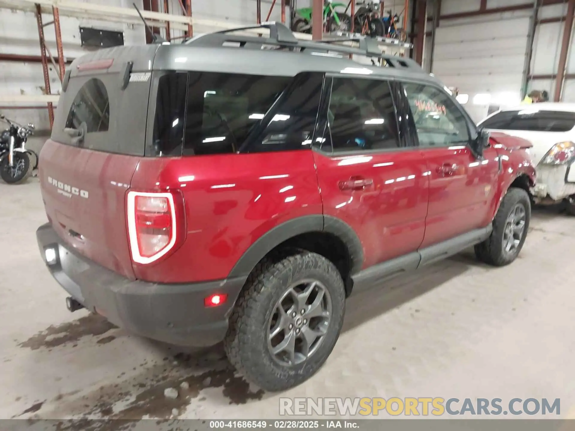 4 Photograph of a damaged car 3FMCR9D99MRA87978 FORD BRONCO SPORT 2021