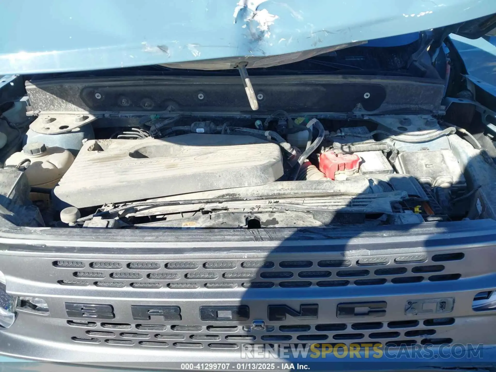 10 Photograph of a damaged car 3FMCR9F90MRA13507 FORD BRONCO SPORT 2021