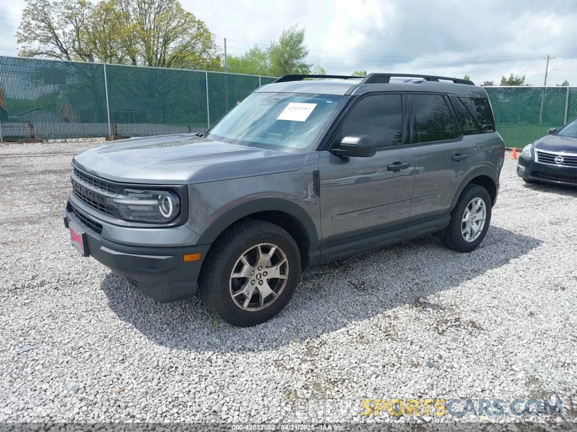 2 Photograph of a damaged car 3FMCR9A61NRD84450 FORD BRONCO SPORT 2022