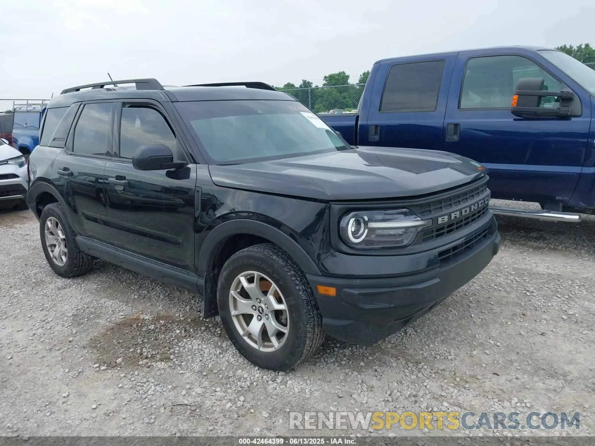 1 Photograph of a damaged car 3FMCR9A62NRD23785 FORD BRONCO SPORT 2022