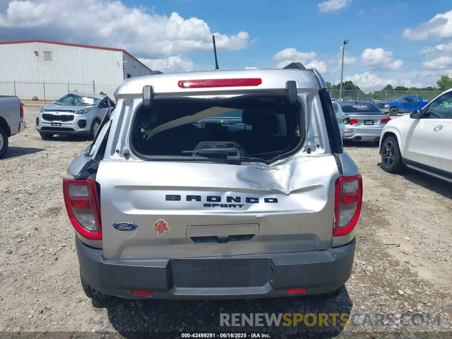 16 Photograph of a damaged car 3FMCR9A67NRD25032 FORD BRONCO SPORT 2022