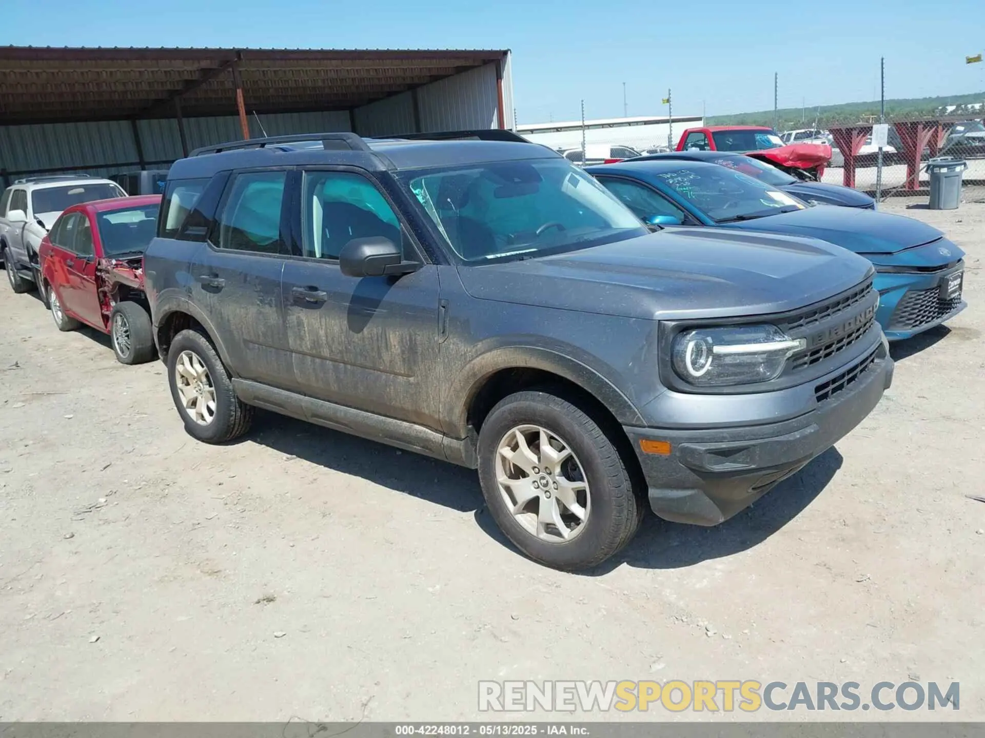 1 Фотография поврежденного автомобиля 3FMCR9A6XNRD81059 FORD BRONCO SPORT 2022