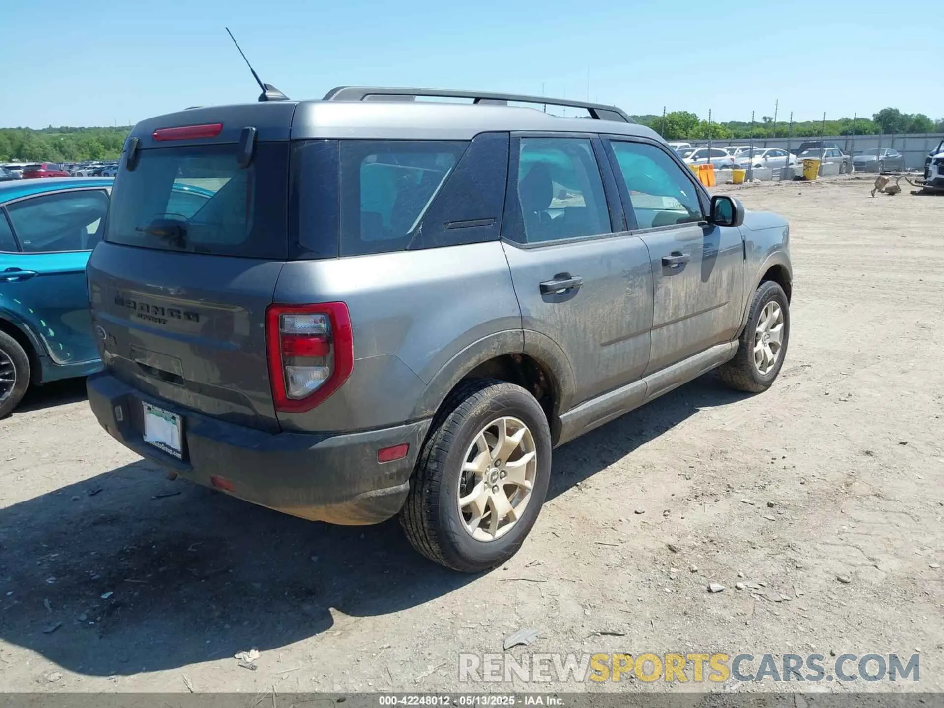 4 Фотография поврежденного автомобиля 3FMCR9A6XNRD81059 FORD BRONCO SPORT 2022