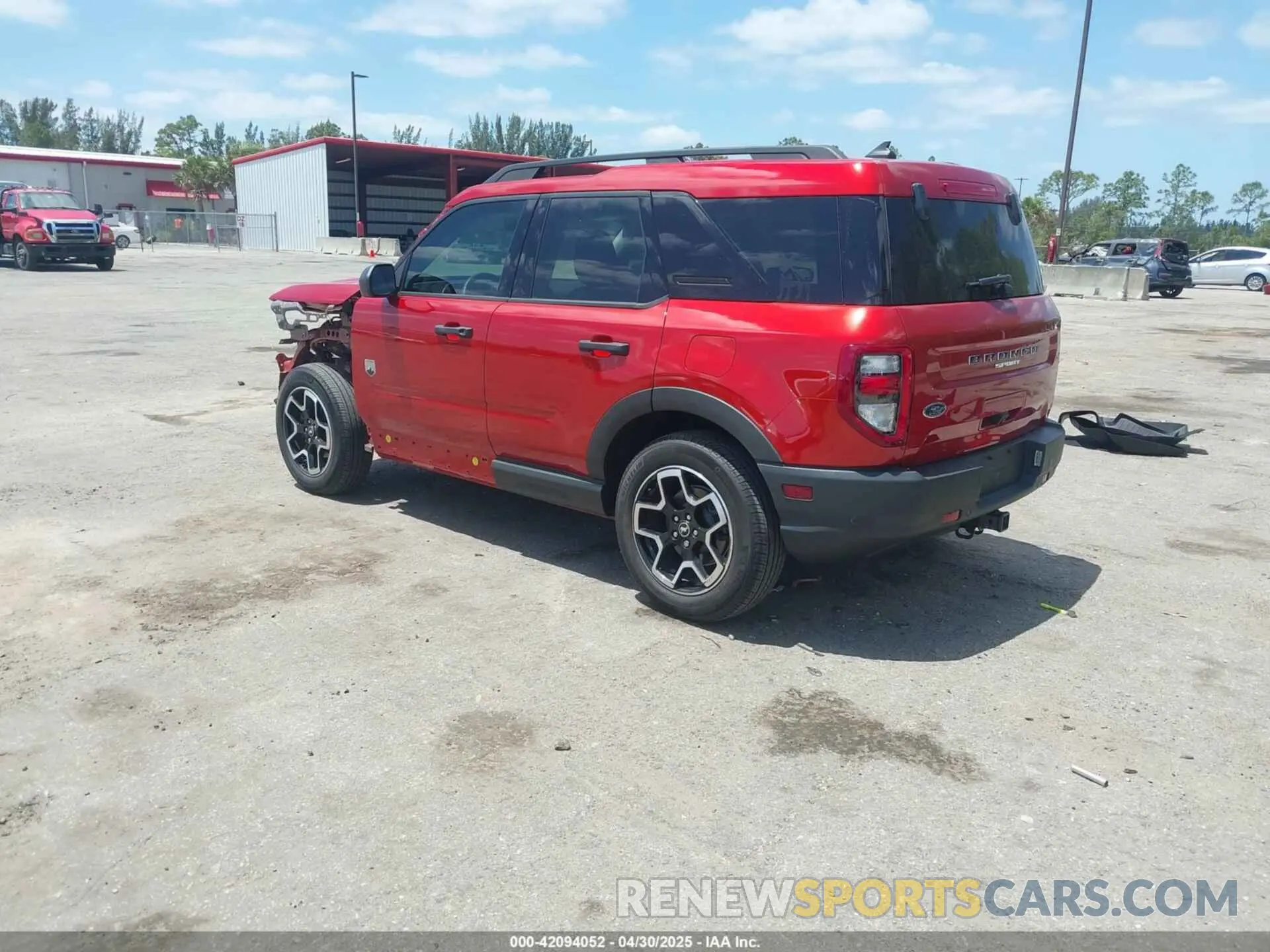 3 Photograph of a damaged car 3FMCR9B60NRD34492 FORD BRONCO SPORT 2022