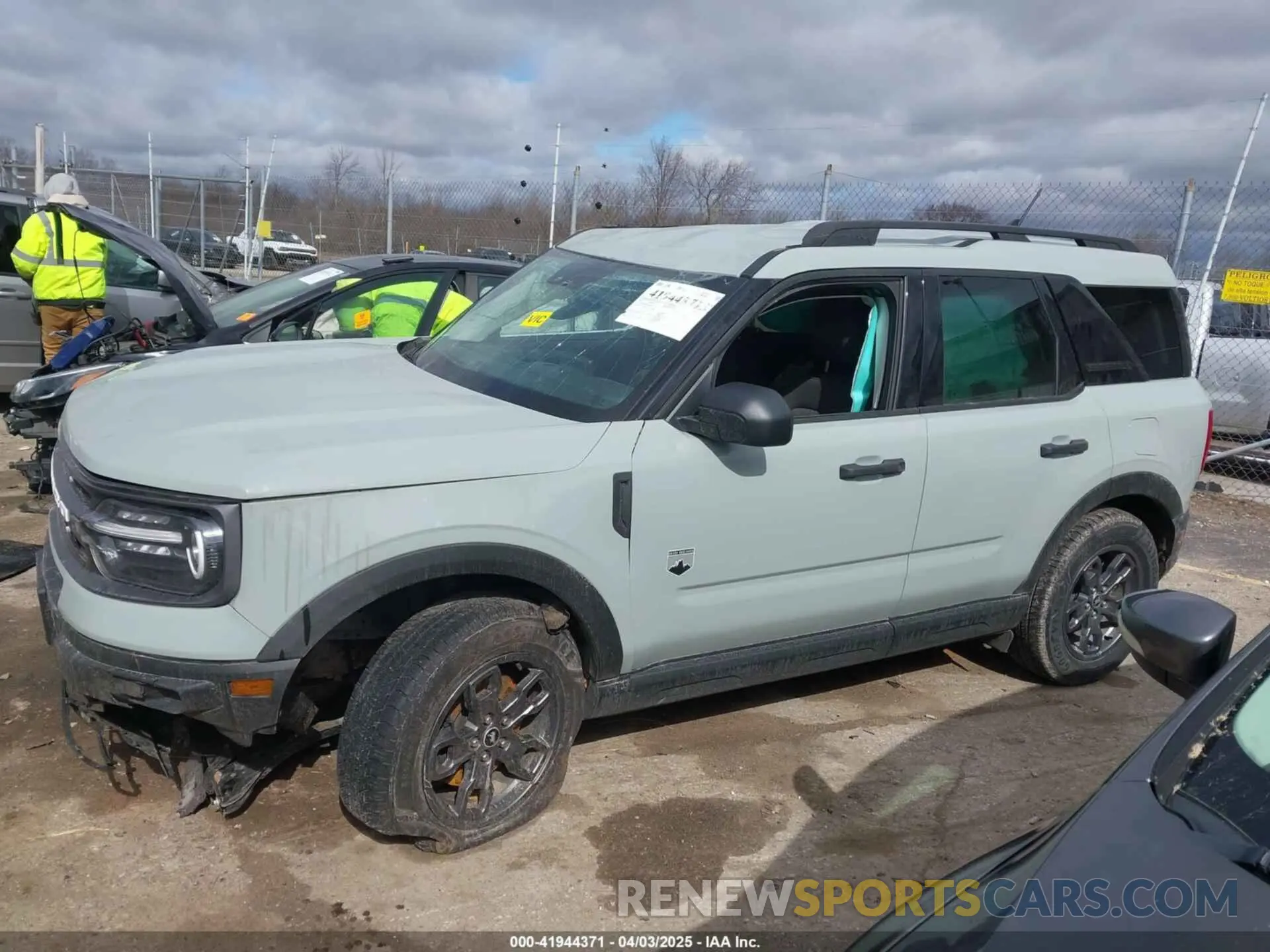 13 Фотография поврежденного автомобиля 3FMCR9B60NRD92716 FORD BRONCO SPORT 2022
