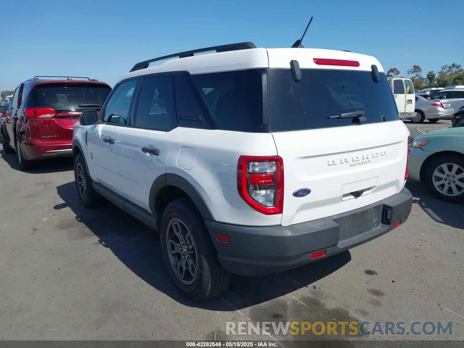 3 Photograph of a damaged car 3FMCR9B62NRD20058 FORD BRONCO SPORT 2022