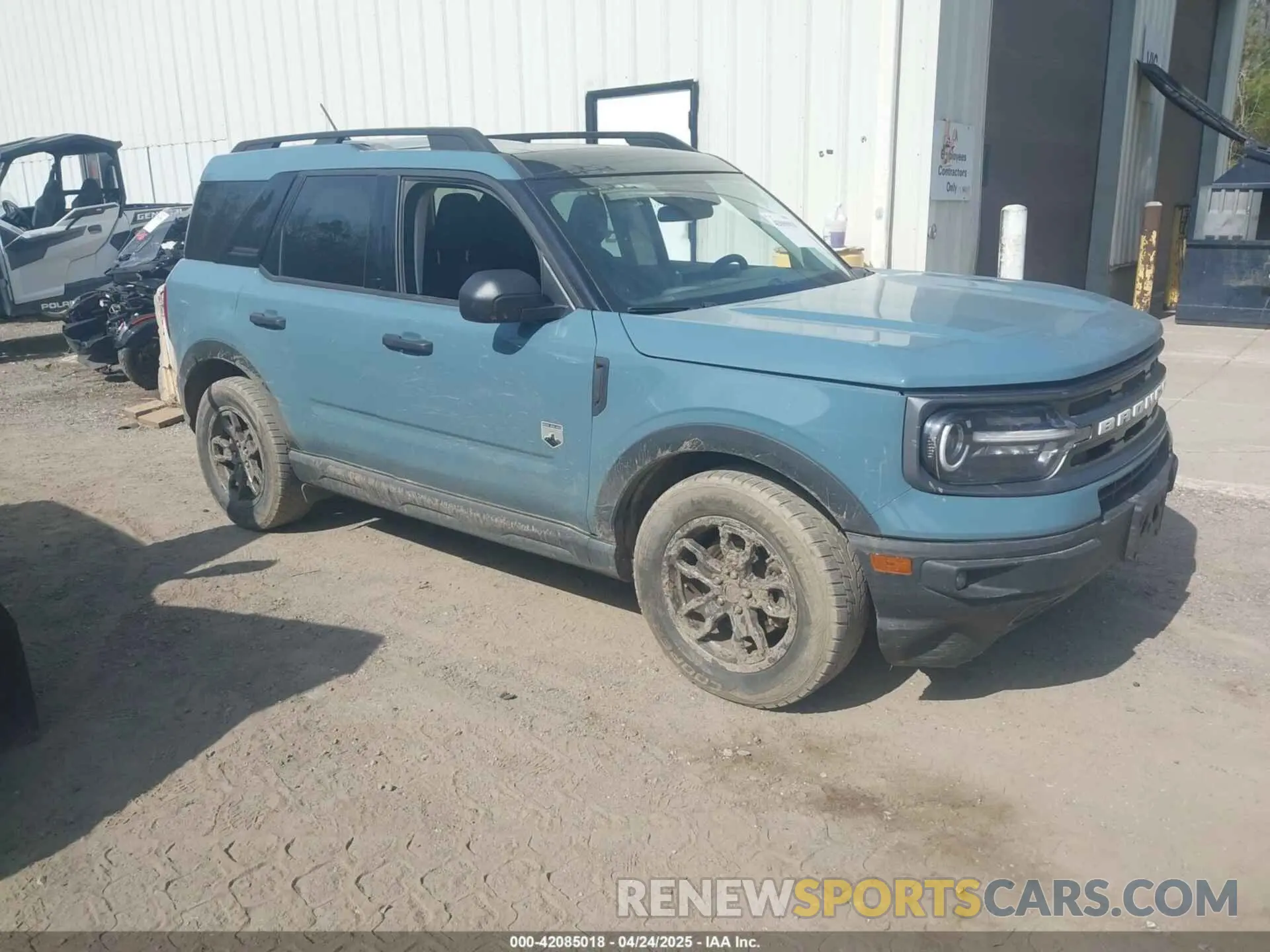 1 Photograph of a damaged car 3FMCR9B62NRD32680 FORD BRONCO SPORT 2022