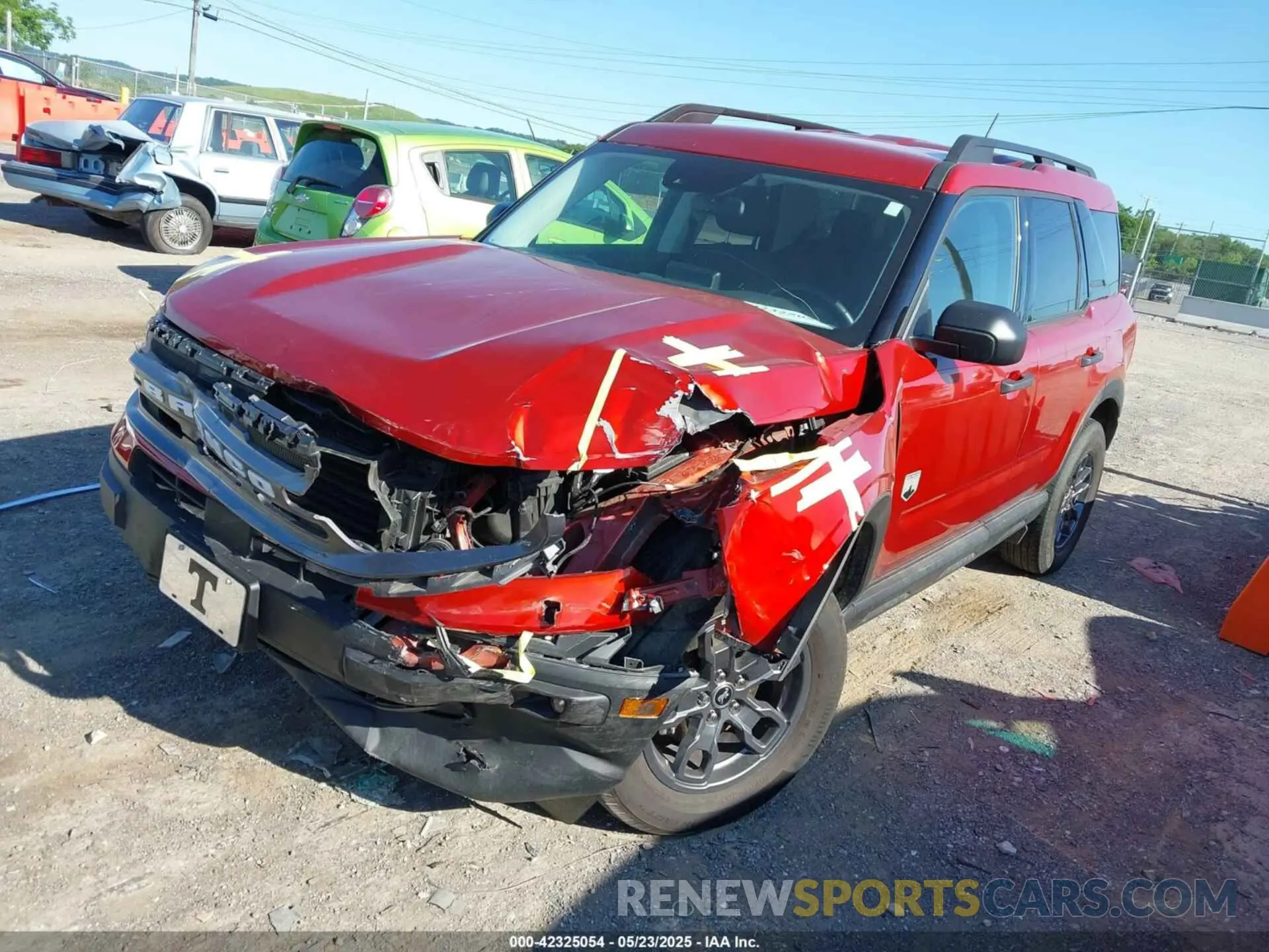 2 Фотография поврежденного автомобиля 3FMCR9B62NRE17681 FORD BRONCO SPORT 2022