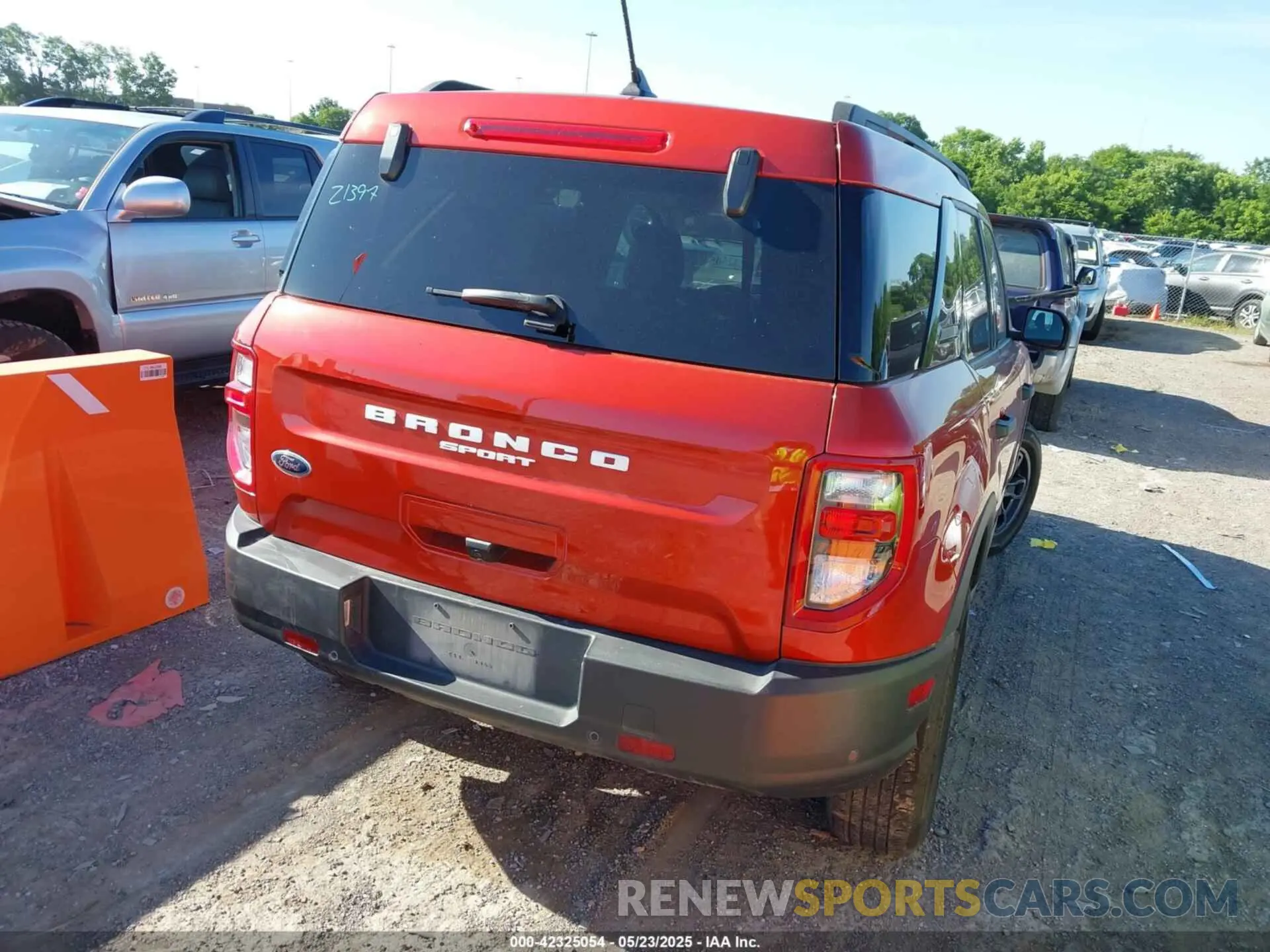 4 Фотография поврежденного автомобиля 3FMCR9B62NRE17681 FORD BRONCO SPORT 2022