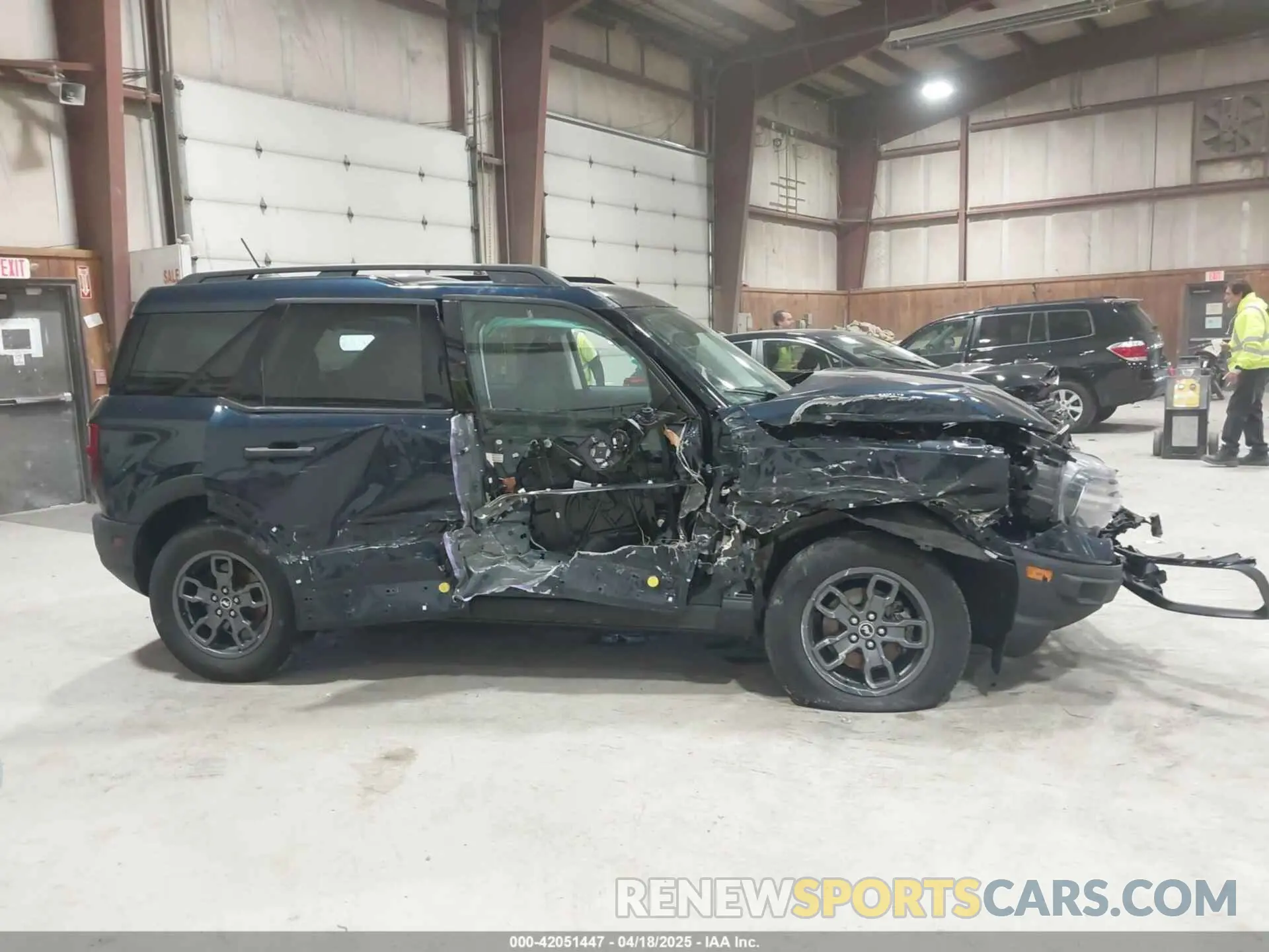 12 Photograph of a damaged car 3FMCR9B63NRD50847 FORD BRONCO SPORT 2022