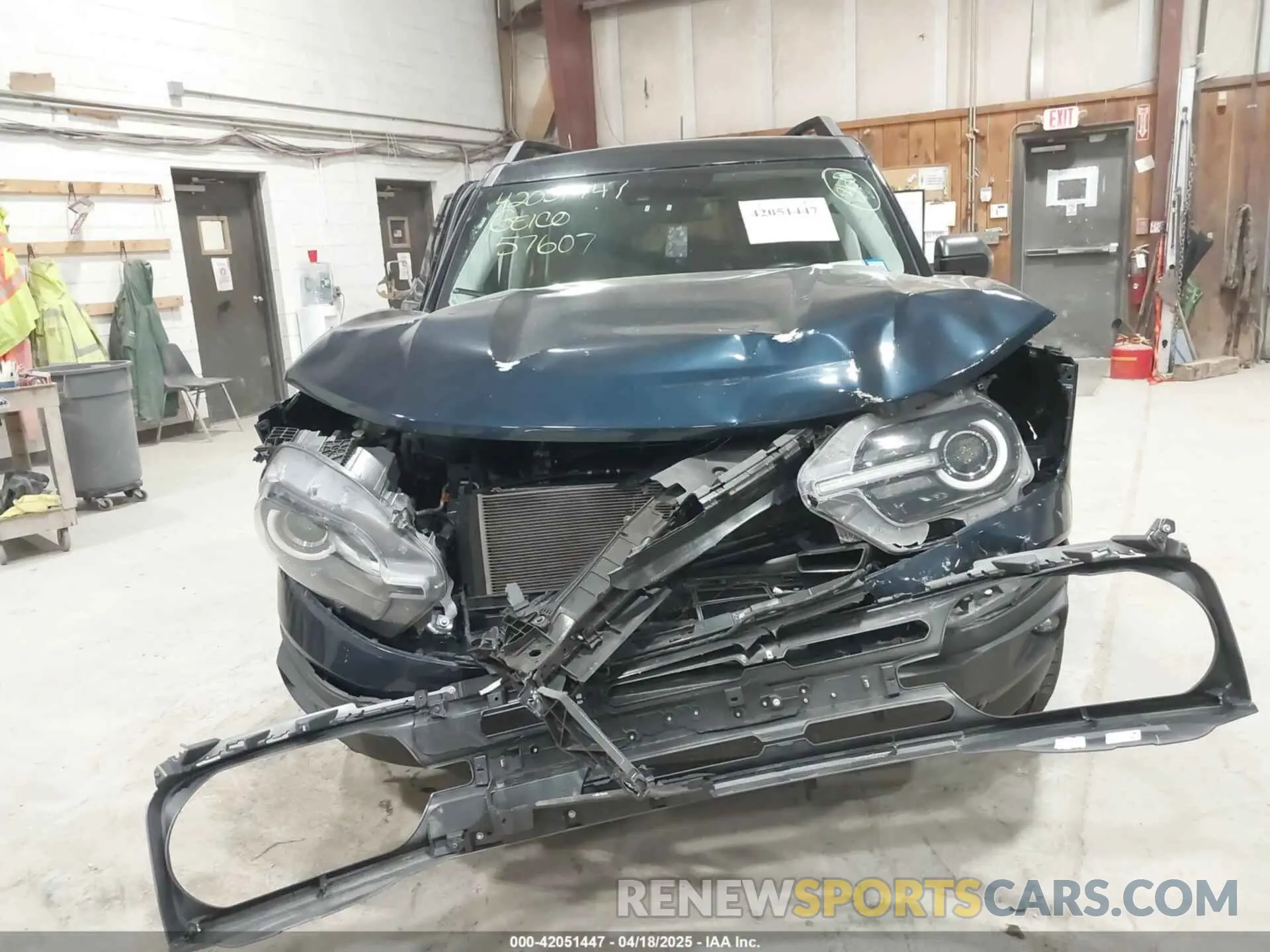 6 Photograph of a damaged car 3FMCR9B63NRD50847 FORD BRONCO SPORT 2022