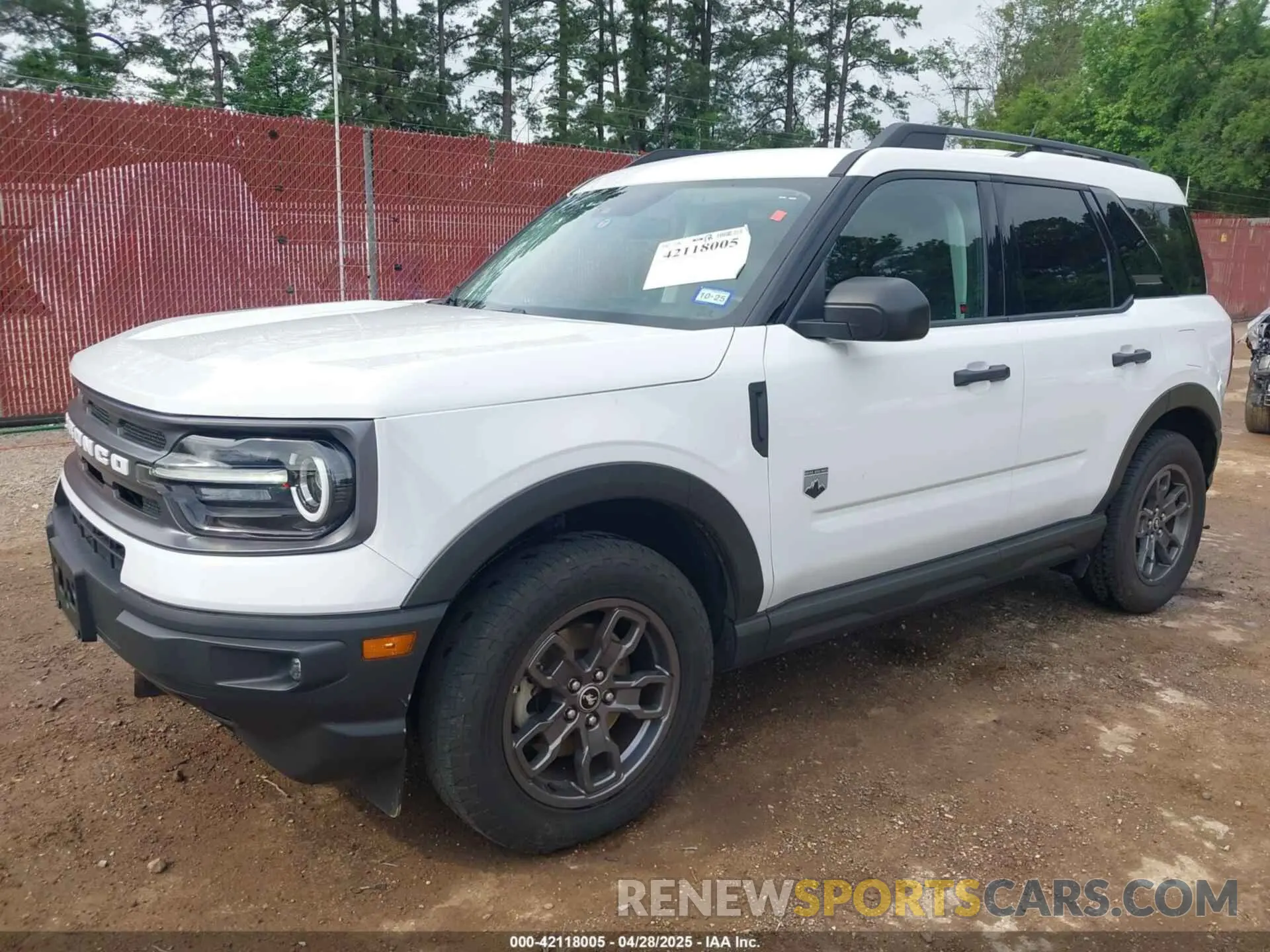 2 Photograph of a damaged car 3FMCR9B64NRD77734 FORD BRONCO SPORT 2022