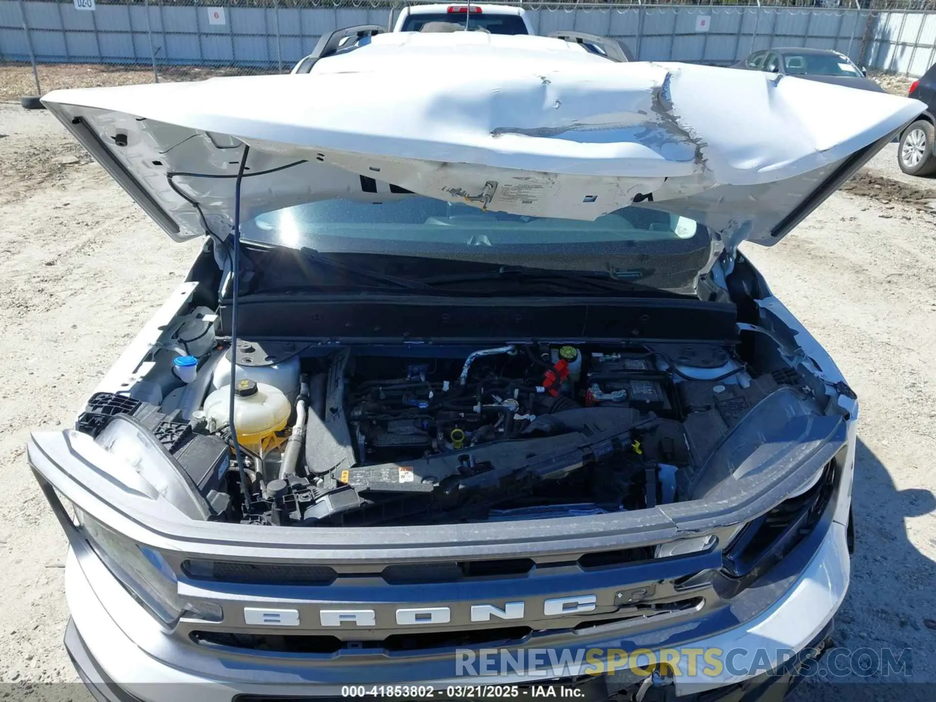 10 Photograph of a damaged car 3FMCR9B64NRE21666 FORD BRONCO SPORT 2022