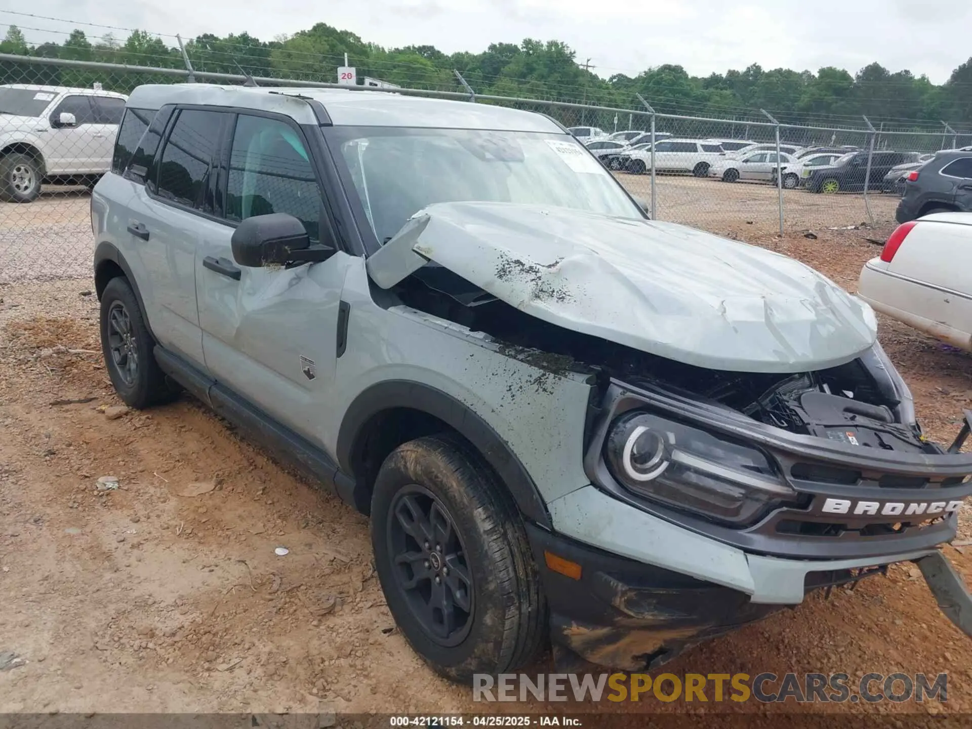 1 Photograph of a damaged car 3FMCR9B64NRE34904 FORD BRONCO SPORT 2022